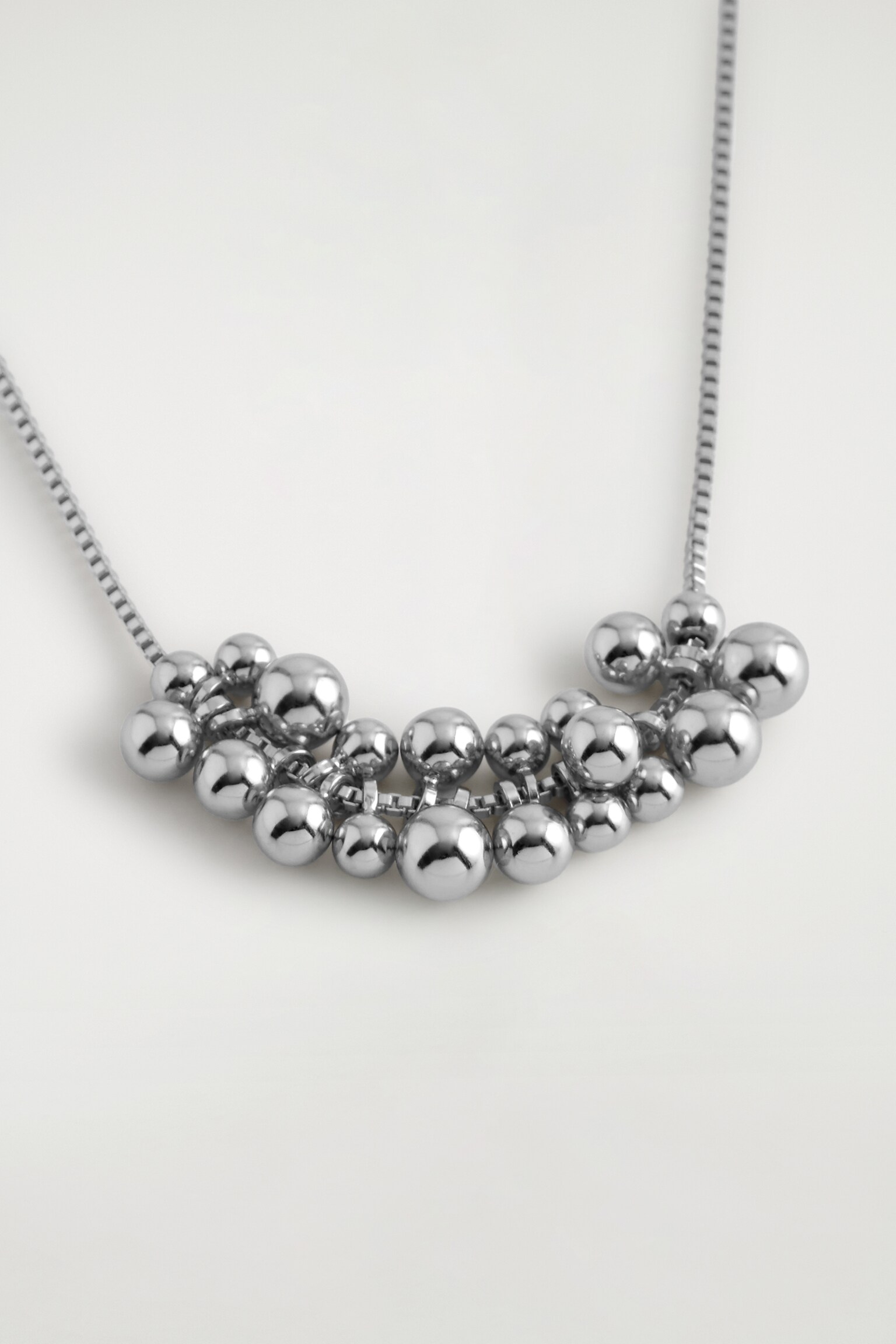 KLUSZTER NYAKLÁNC - SILVER/GOLD - 3