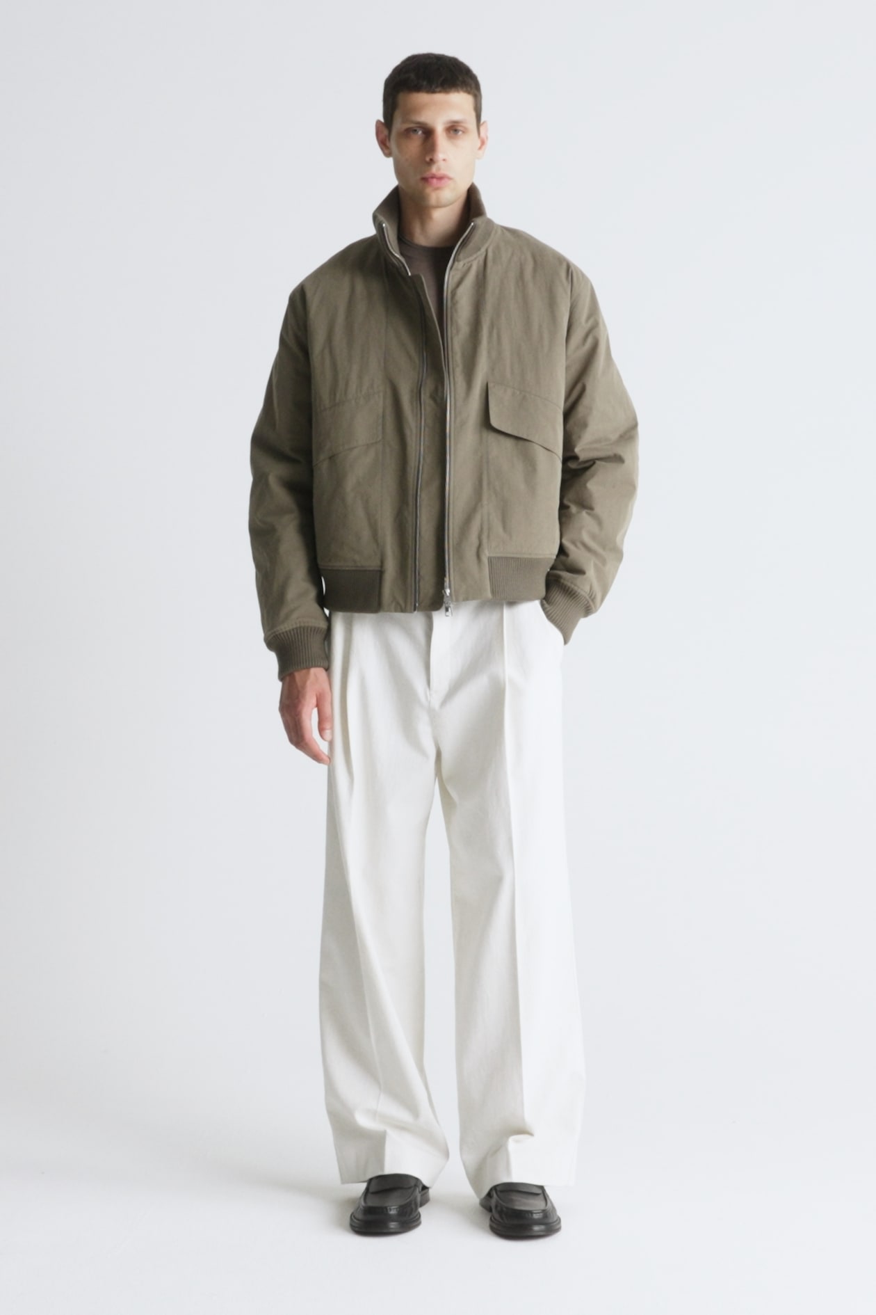 PADDED COTTON FLIGHT JACKET
