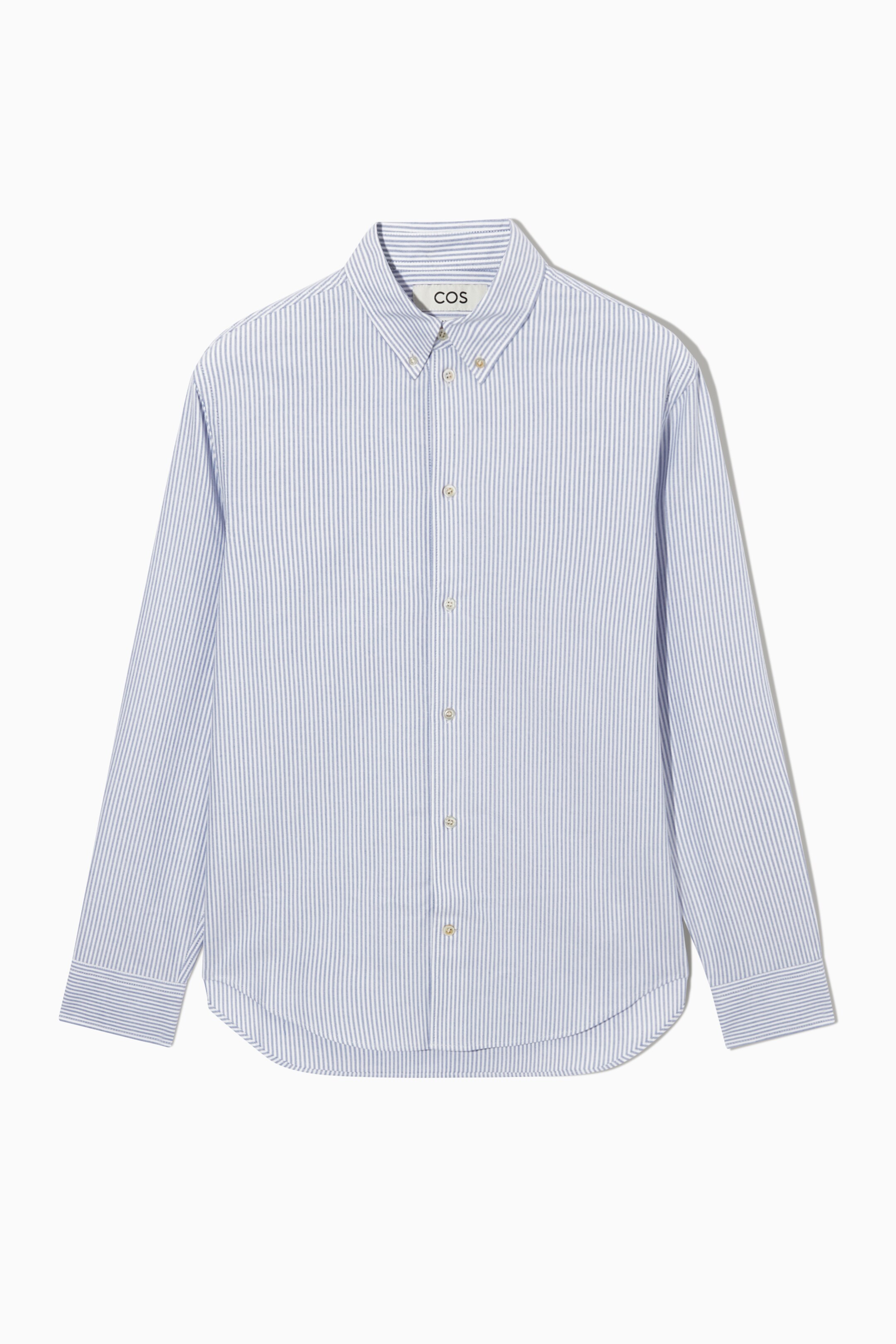 View larger image: REGULAR-FIT BUTTON-DOWN COLLAR OXFORD SHIRT - BLUE / WHITE - Men | H&M GB 1