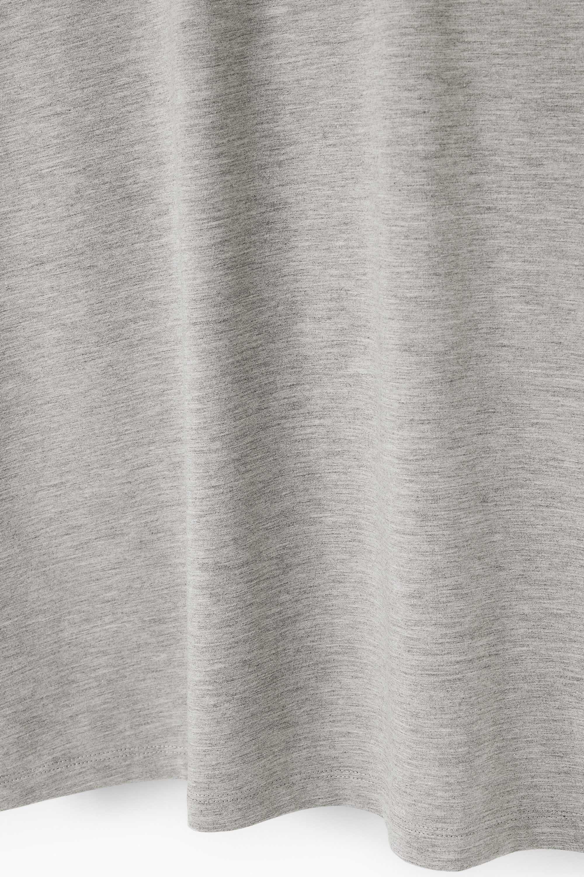 Tシャツ・カットソー RONRON FIGURE SHAPE APPLIQUE T SHIRT GREY RR25BST4225GR FIGURE SHAPE APPLIQUE T SHIRT GREY - RONRON 론론