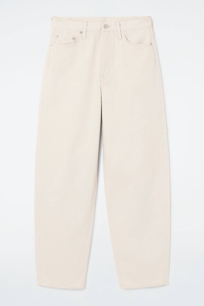 ARCH TAPERED JEANS - IVORY/INDIGO - 1