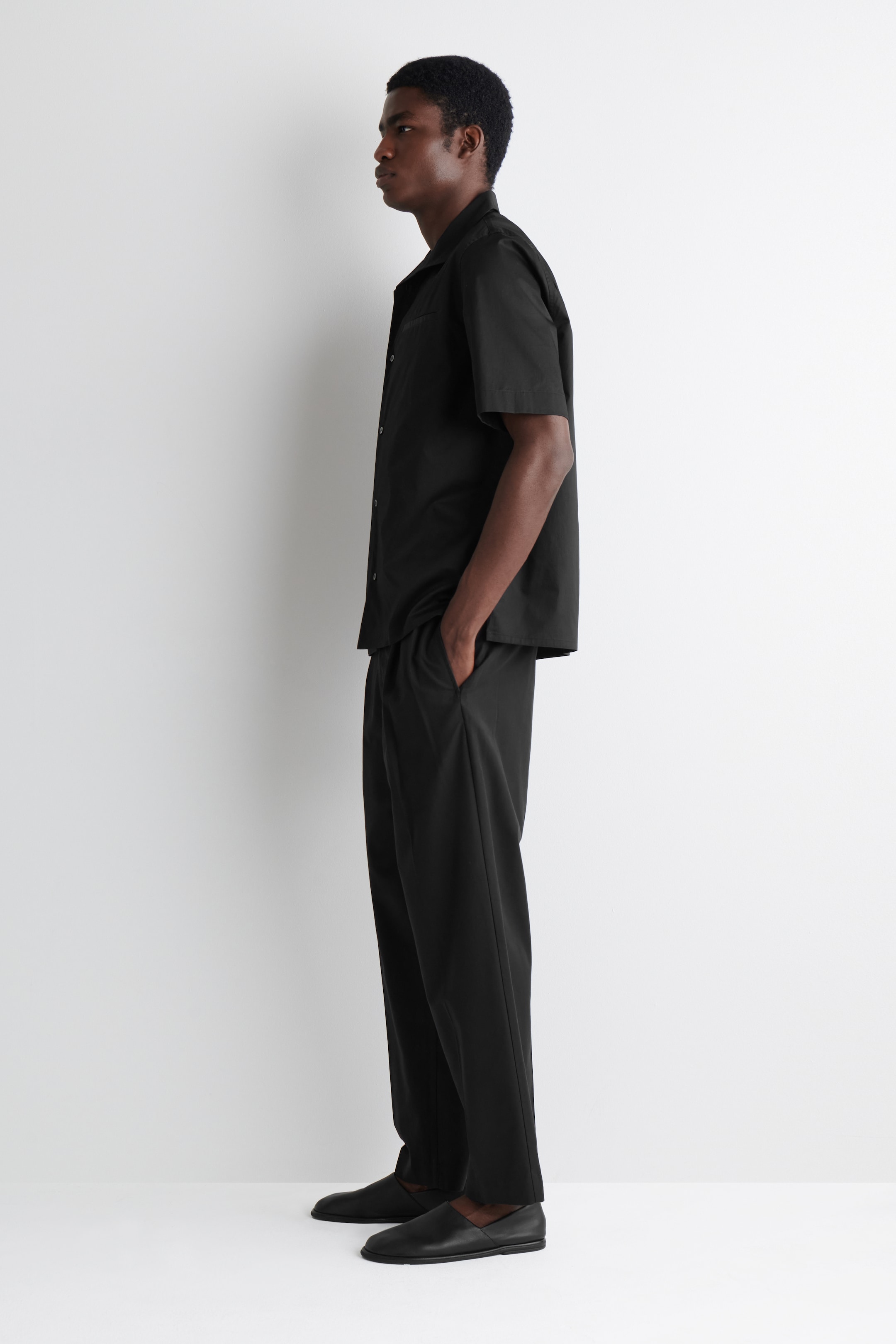 Visualizza immagine più grande: CAMICIA RESORT IN COTONE PIMA - NERO - UOMO | H&M IT 4