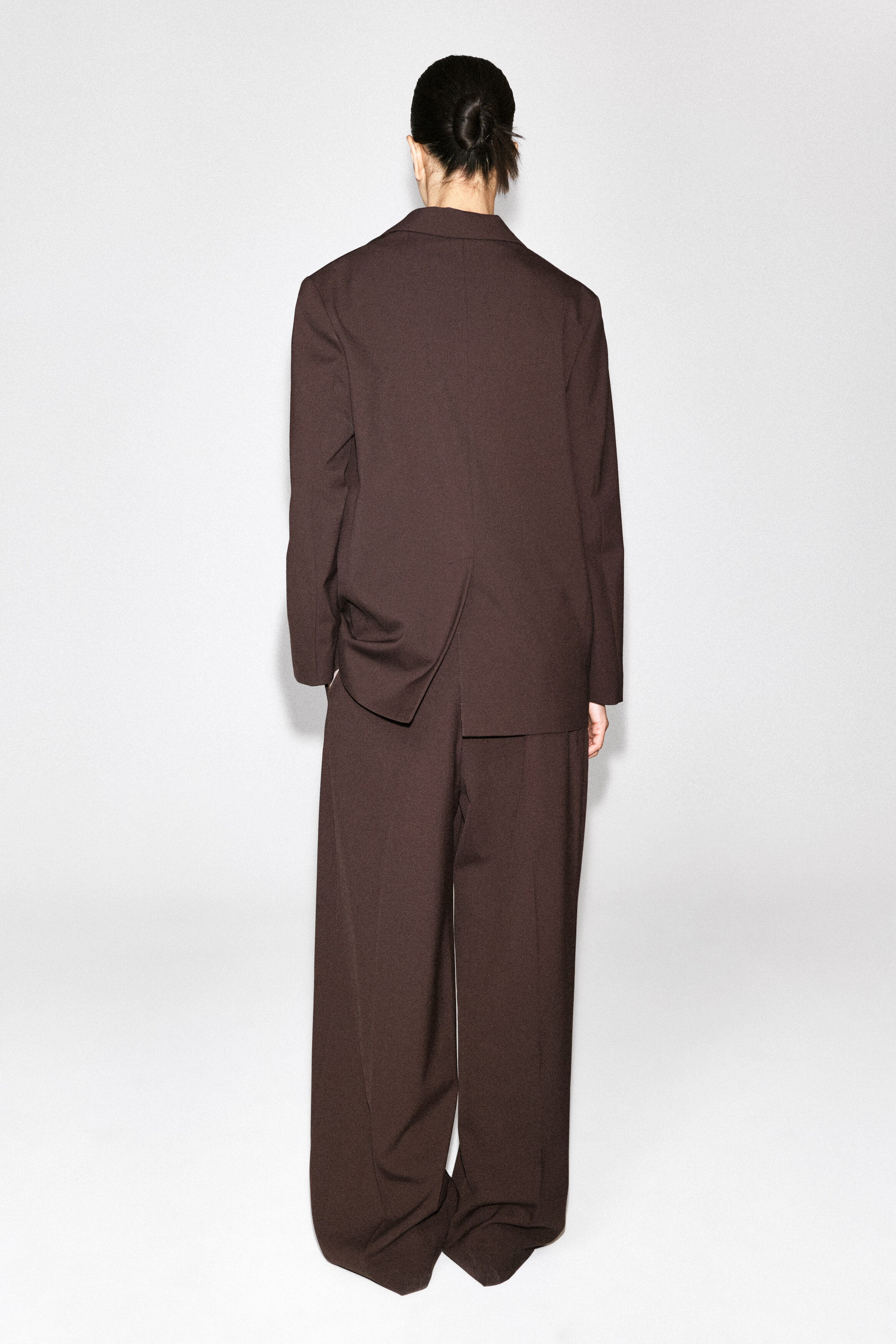 TWILL SINGLE-BREASTED BLAZER - thumbnail 5