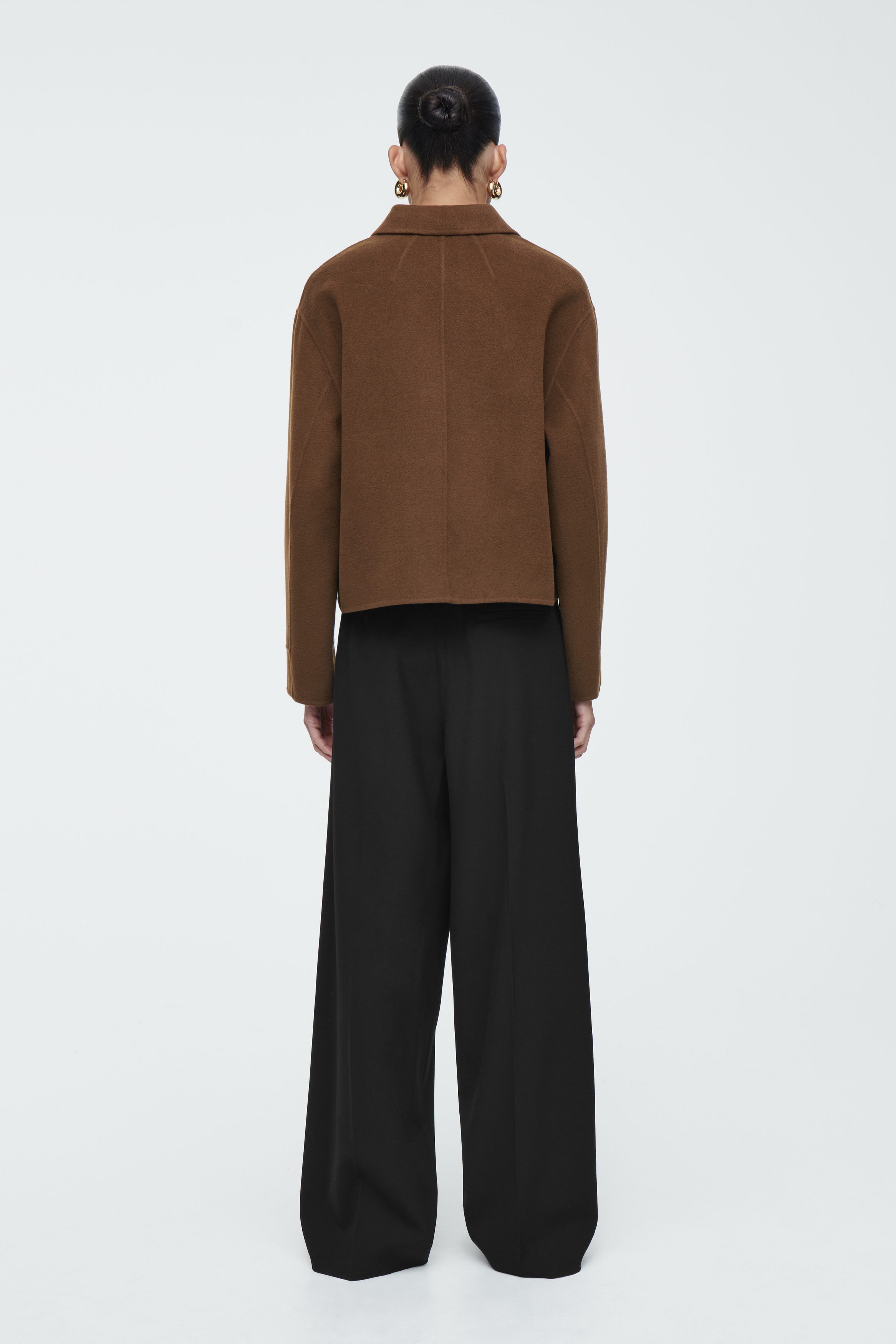 ジャケット・アウター COS BOXY DOUBLE-FACED WOOL JACKET COS | Boxy Double-Faced Wool Jacket in Black | The UNDONE
