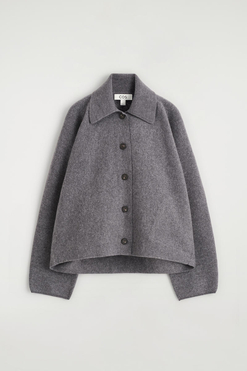Sculpted Merino Wool Jacket