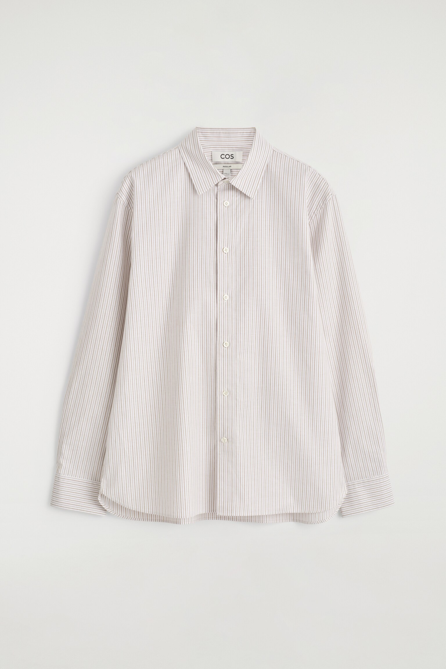 CAMISA OXFORD DE ALGODÓN - BEIGE / BLANCO / RAYAS/AZUL CLARO/BLANCO/AZUL / BLANCO / RAYAS - 2