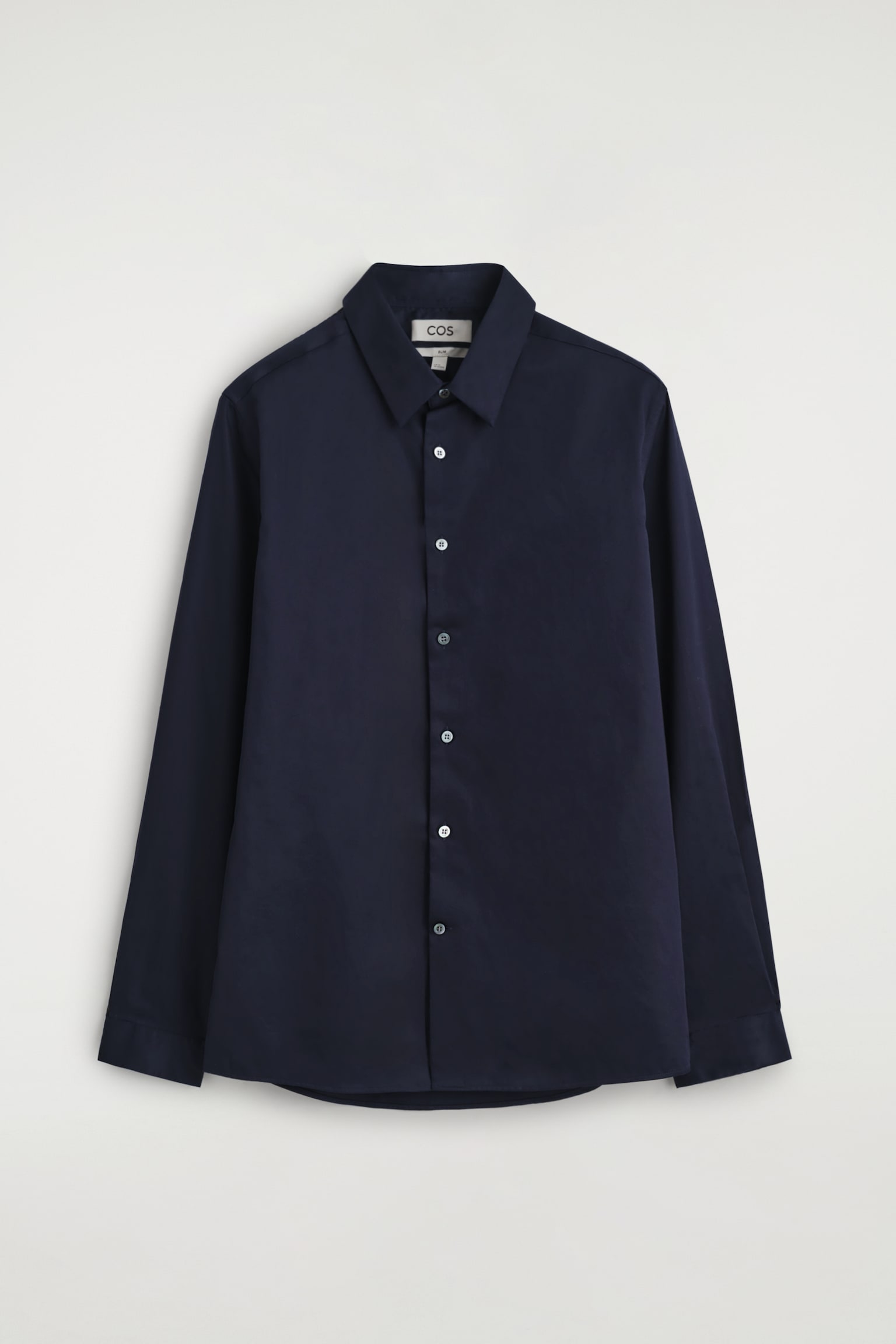 CAMISA DE POPELINA SASTRE AJUSTADA - AZUL MARINO/AZUL / RAYAS/BLANCO - 2