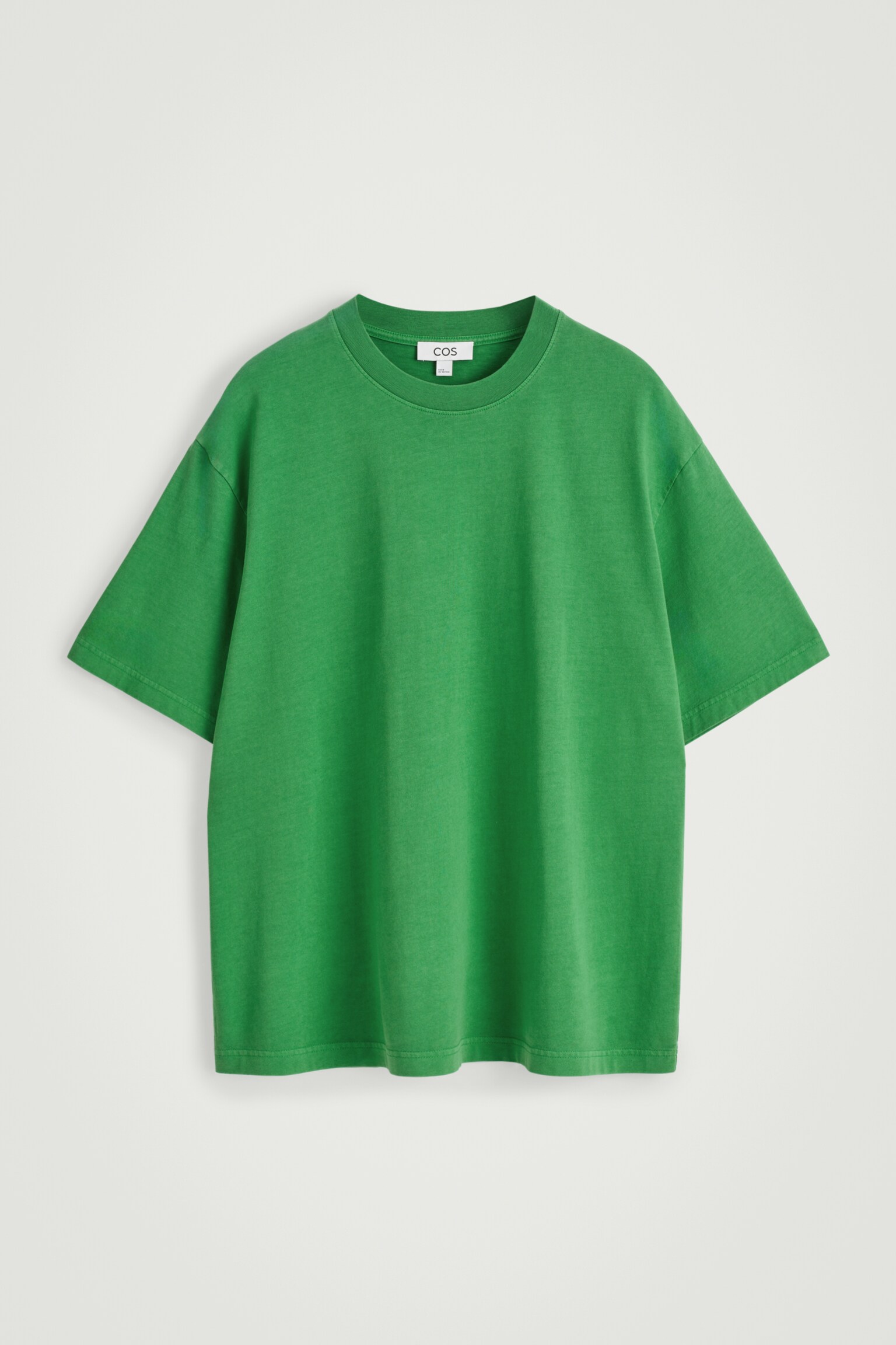 T-SHIRT IN COTONE LEGGERO CON TAGLIO RILASSATO - VERDE/BIANCO/NERO/BLU NAVY/BLU/BLU SCURO/GRIGIO CHIARO - 2
