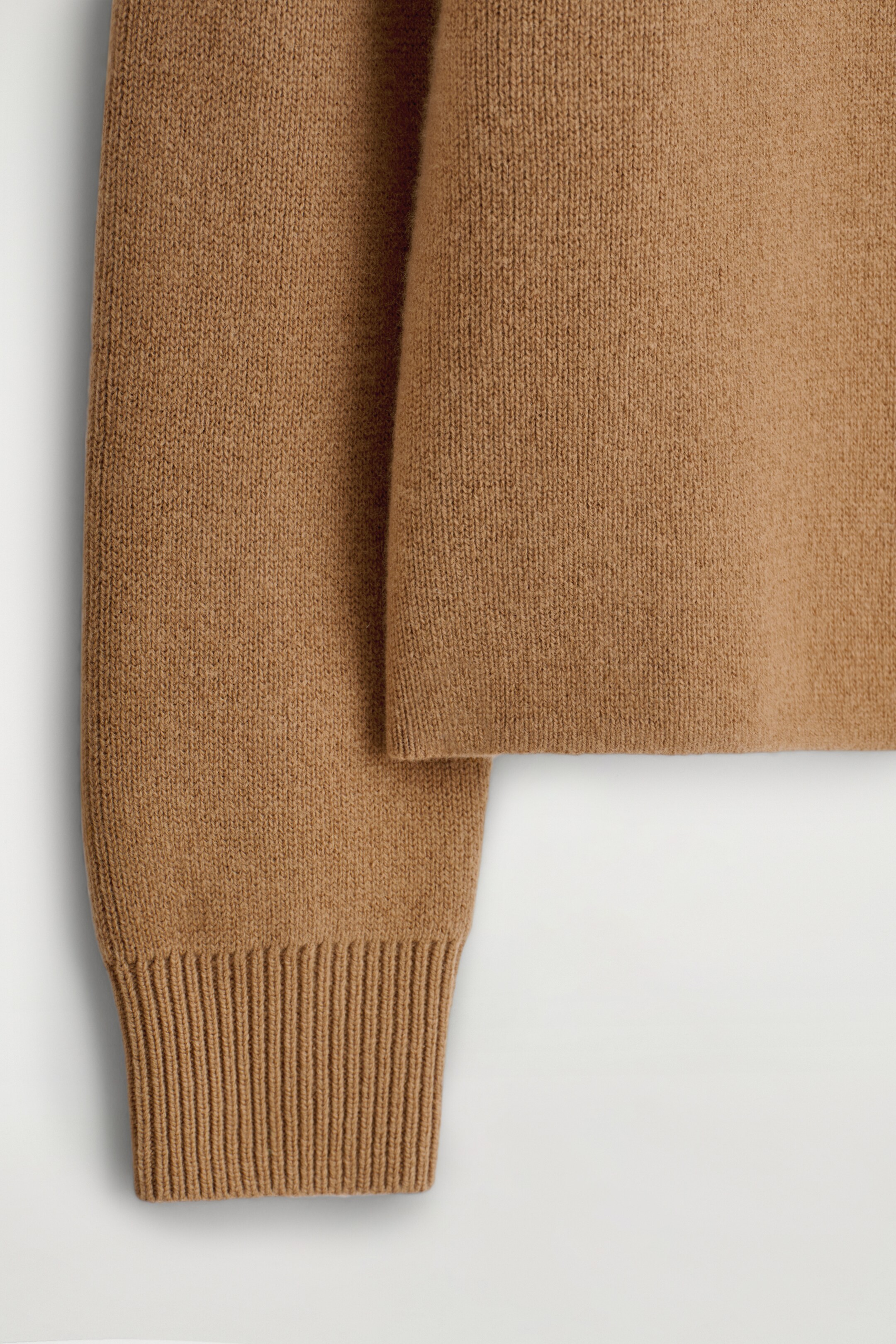 Agrandir l'image: PULL À COL ROND EN LAINE MÉRINOS - BRUN - FEMME | H&M FR 9