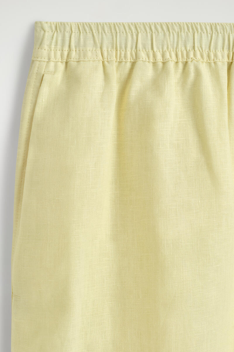 COS Linen Culottes In Yellow Women's Size 44