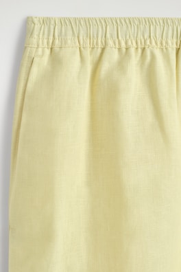 LINEN CULOTTES — YELLOW 6