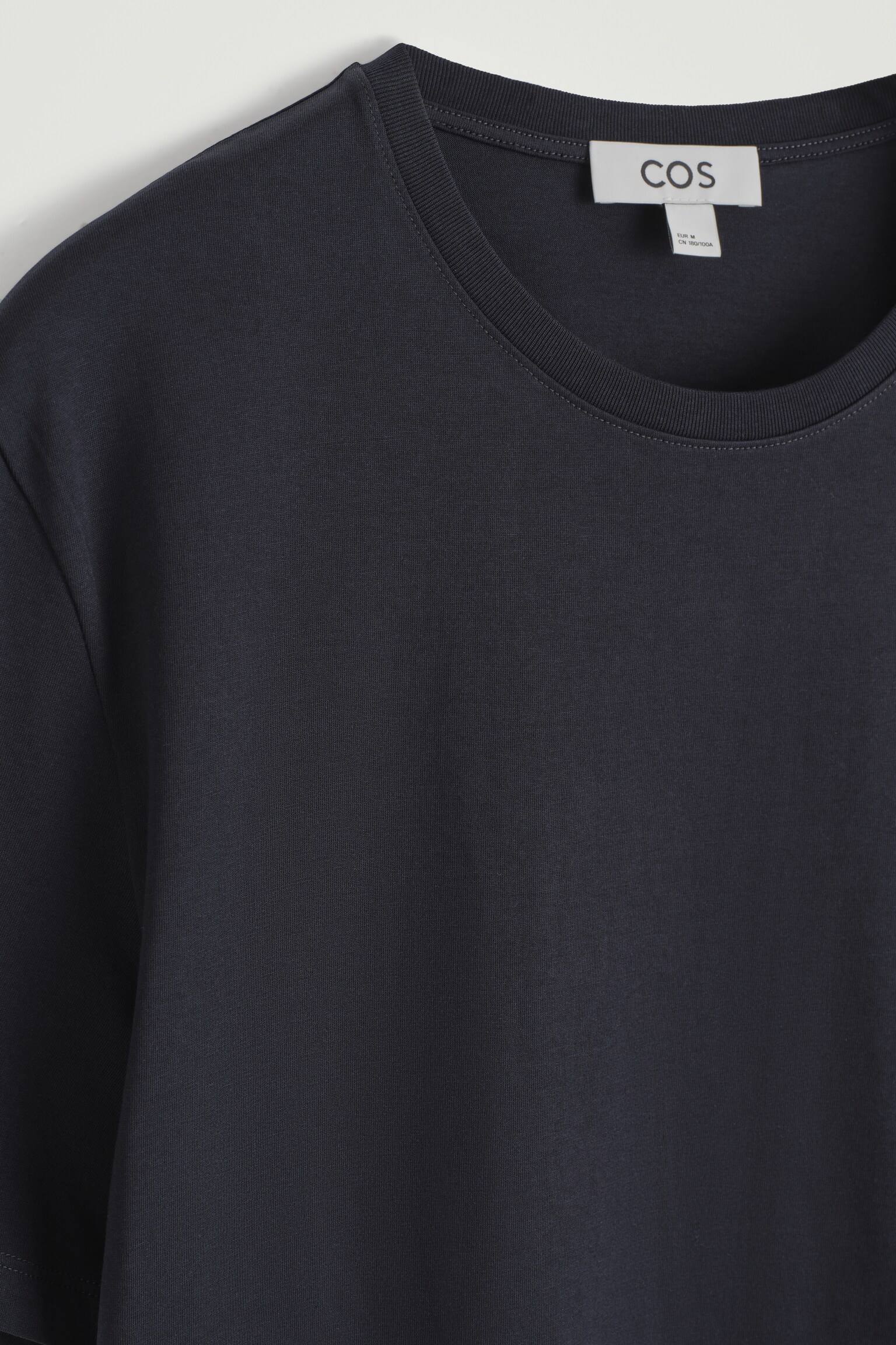 BAUMWOLL-T-SHIRT MIT RUNDHALSAUSSCHNITT - NAVYBLAU/SCHWARZ/DUNKELGRÜN/WEISS - 7