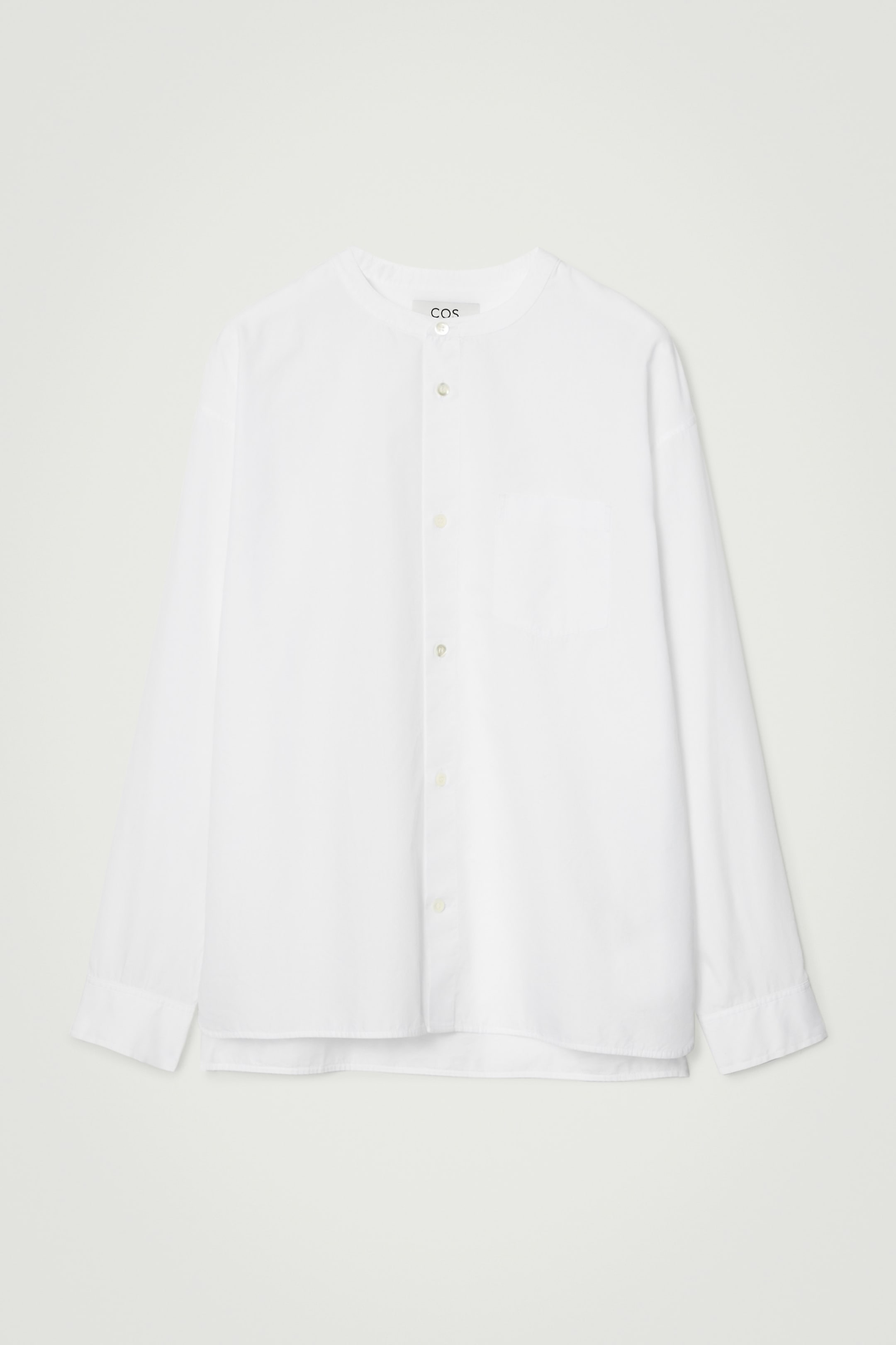 Grösseres Bild ansehen: LUFTIGES BAUMWOLLHEMD MIT OVERSIZED-PASSFORM - WEISS - HERREN | H&M CH 1