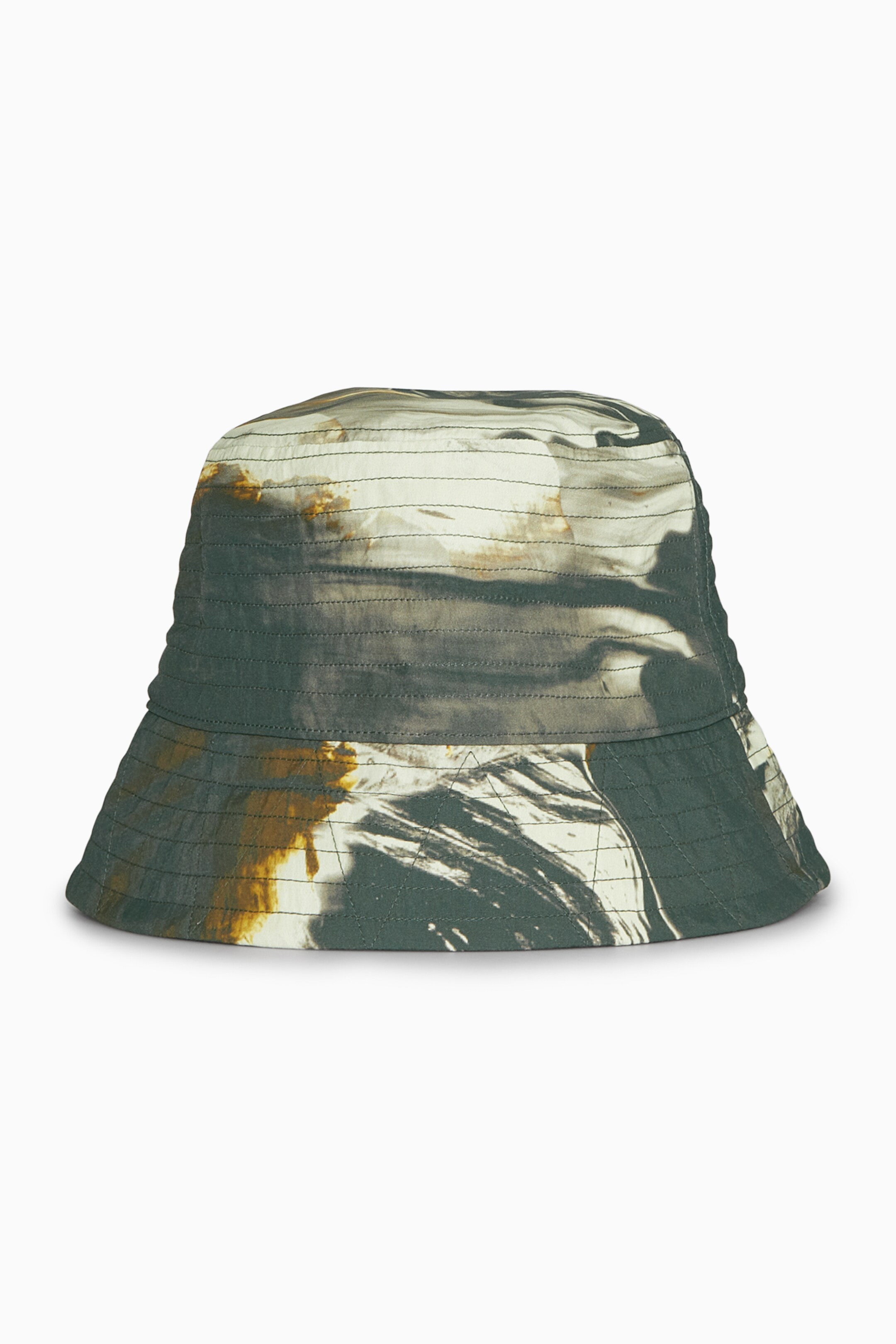 View larger image: PRINTED BUCKET HAT - DARK GREEN / PRINT - Men | H&M GB 1