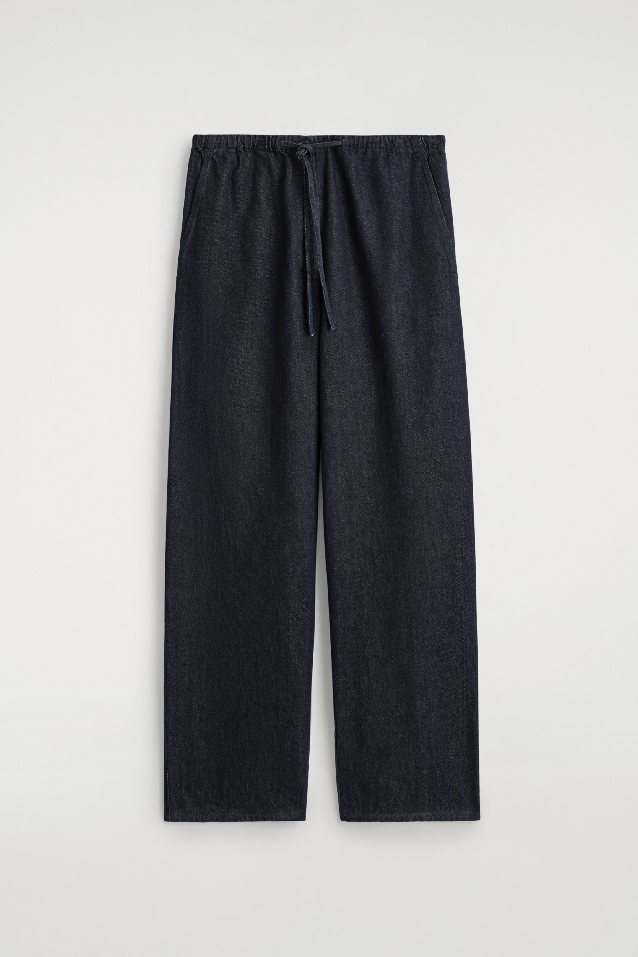 Nagyobb kép megtekintése: DRAWSTRING DENIM TROUSERS - INDIGÓ - NŐI | H&M HU 6