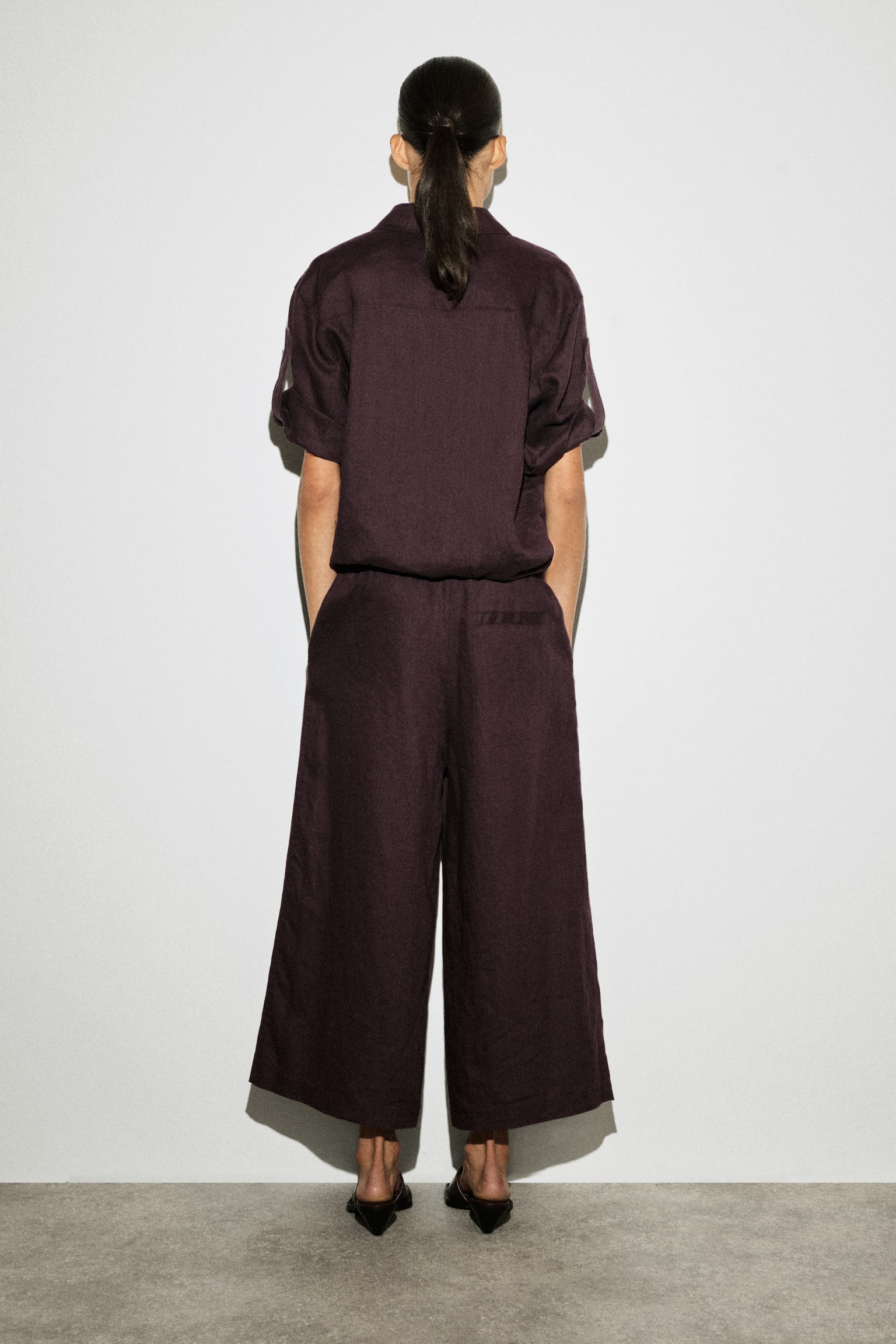 CULOTTE DIN IN - BURGUNDY - 6