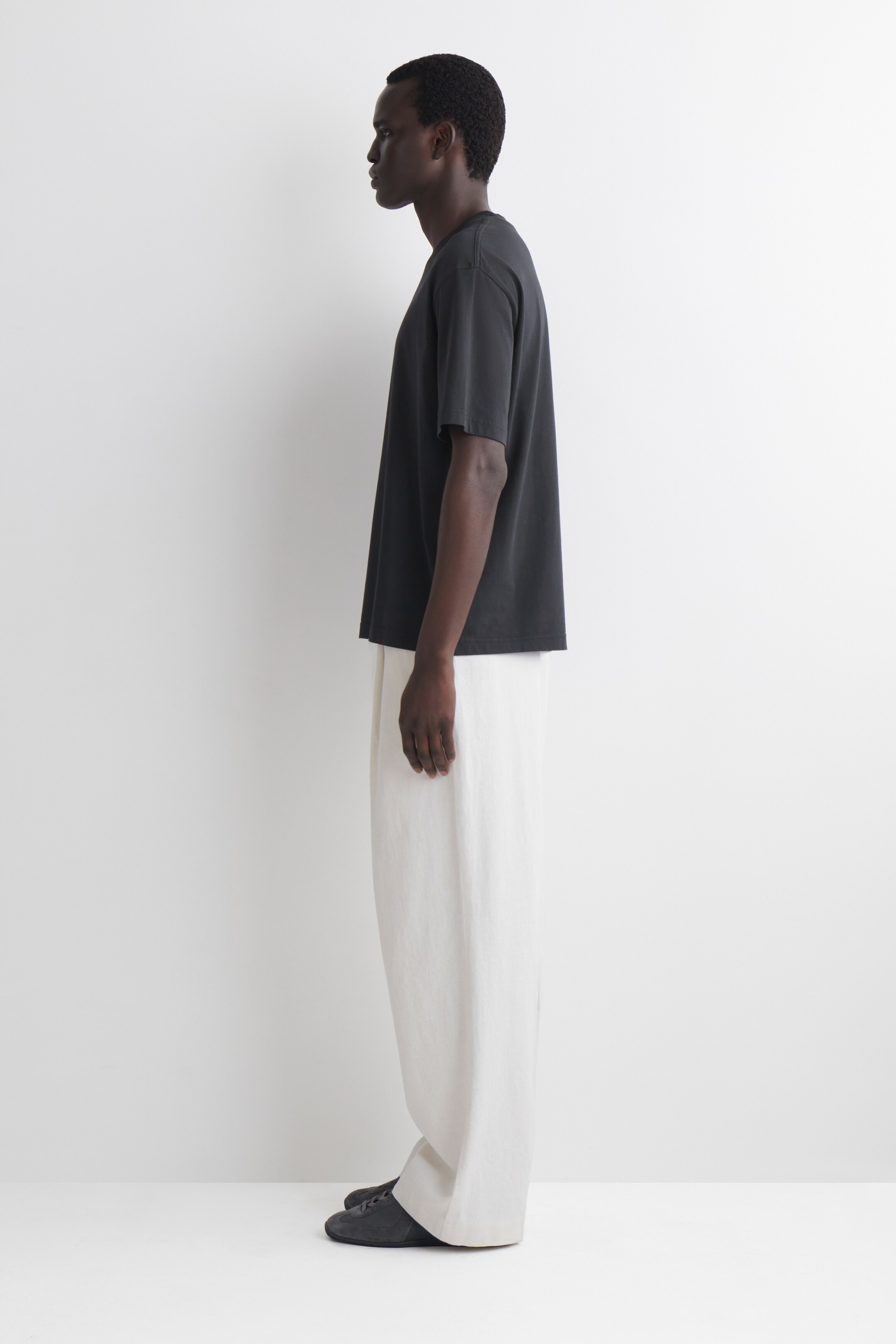 Größeres Bild anzeigen: LOCKERES LEICHTES BAUMWOLL-T-SHIRT - NAVYBLAU - Men | H&M AT 5