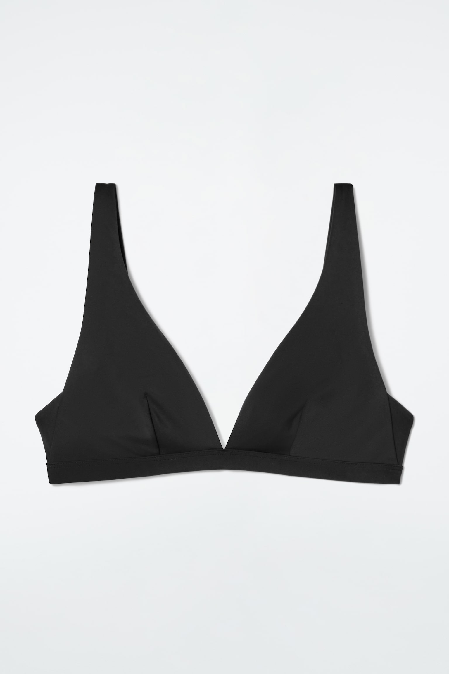 HIGH-APEX BIKINI TOP - BLACK - 2