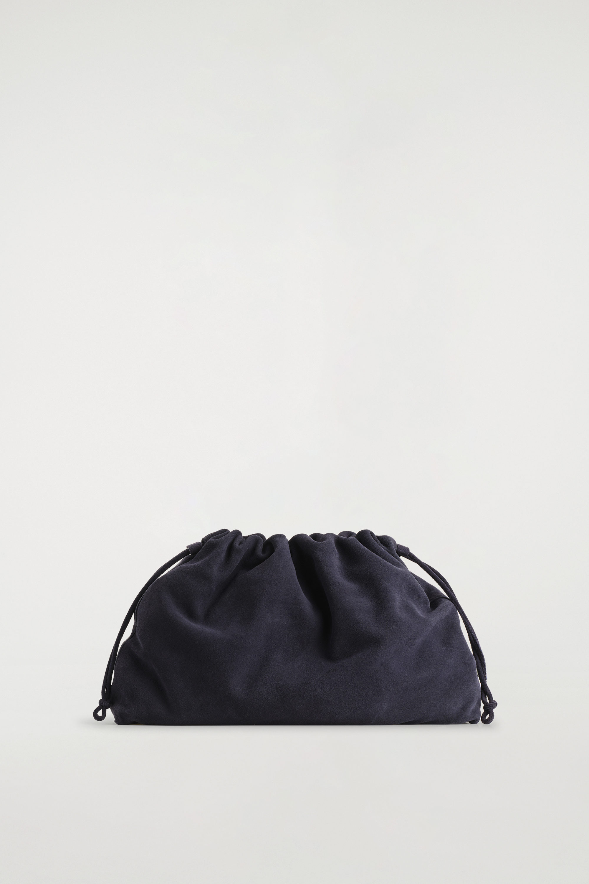 QUILTED VELVET CLUTCH BAG - BLACK | COS