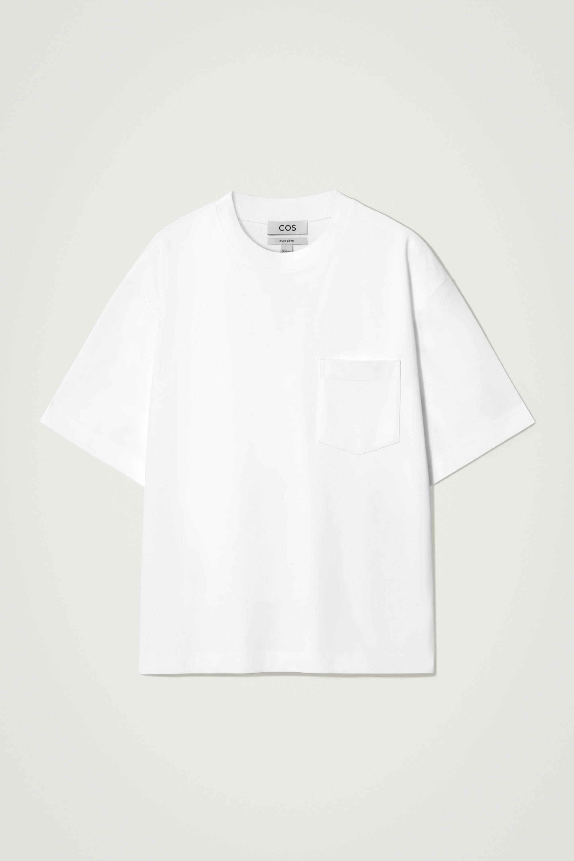 TRICOU MARE DIN BUMBAC GROS - ALB/NEGRU/ALBASTRU COBALT/VERDE / ALB / STRIPED/BROWN / STRIPED/CREAM / STRIPED