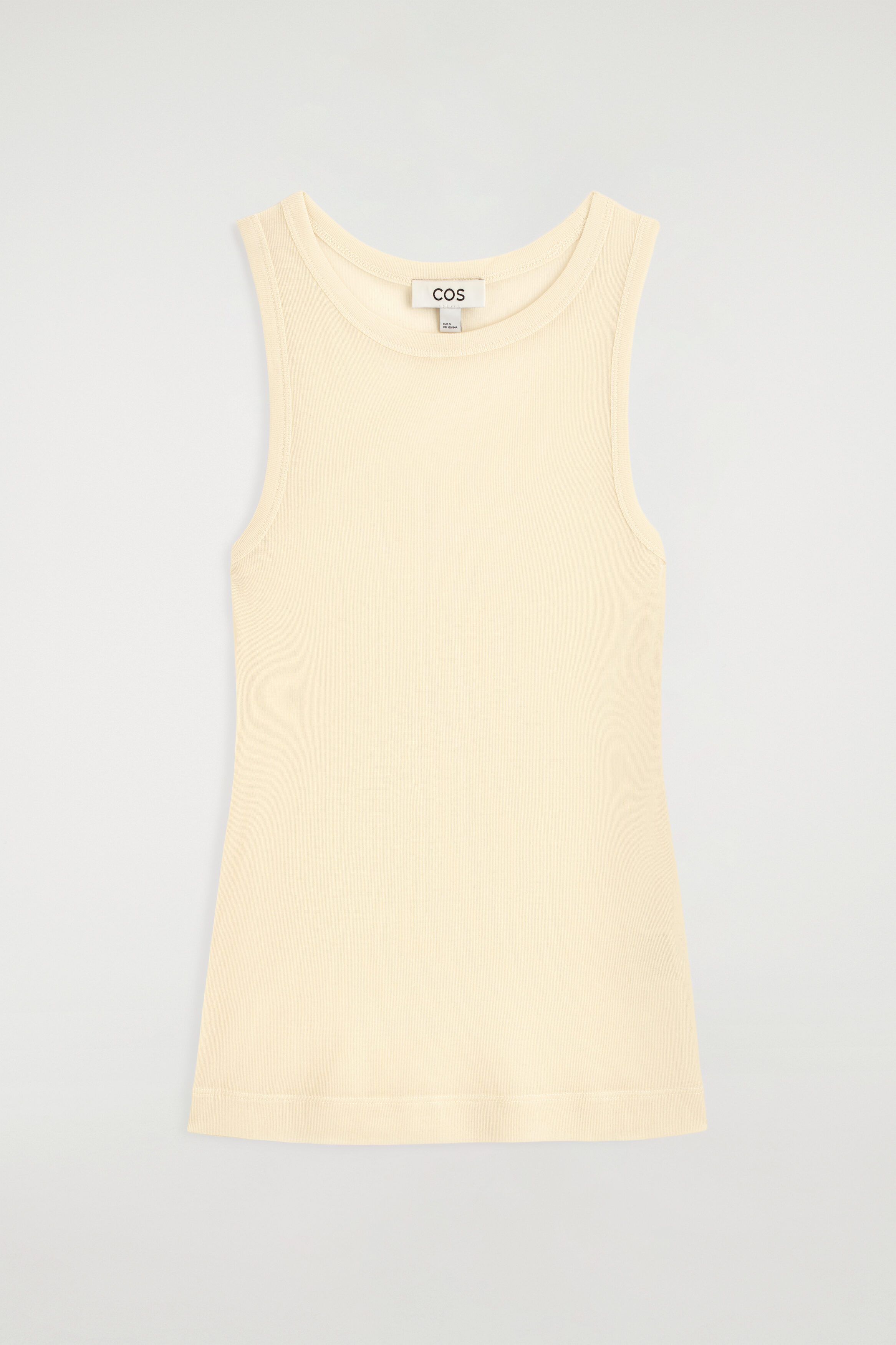 RIBBED SILK TANK TOP - thumbnail 6