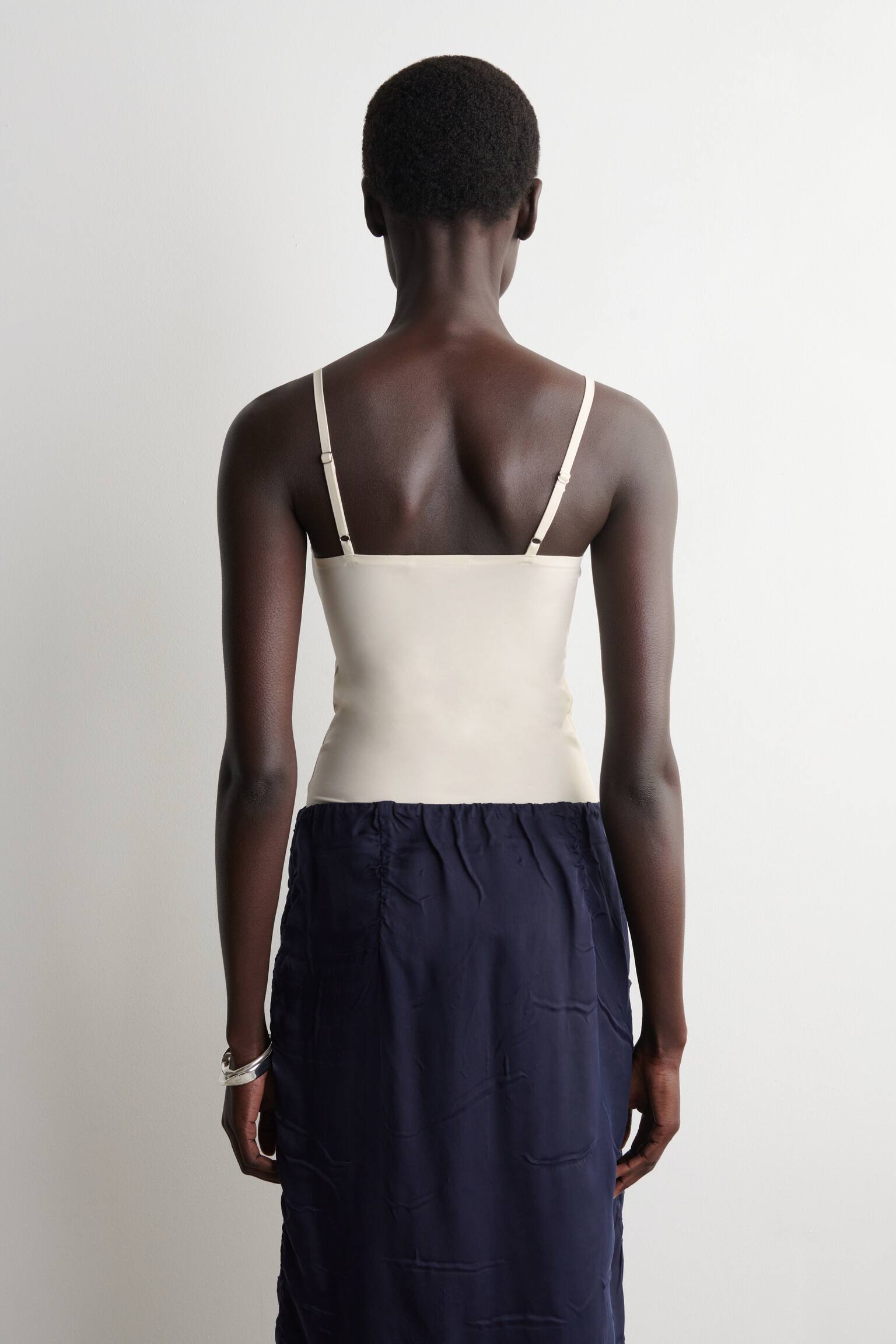 TOP CAMI DIN JERSEU TEHNIC - ALB - 3