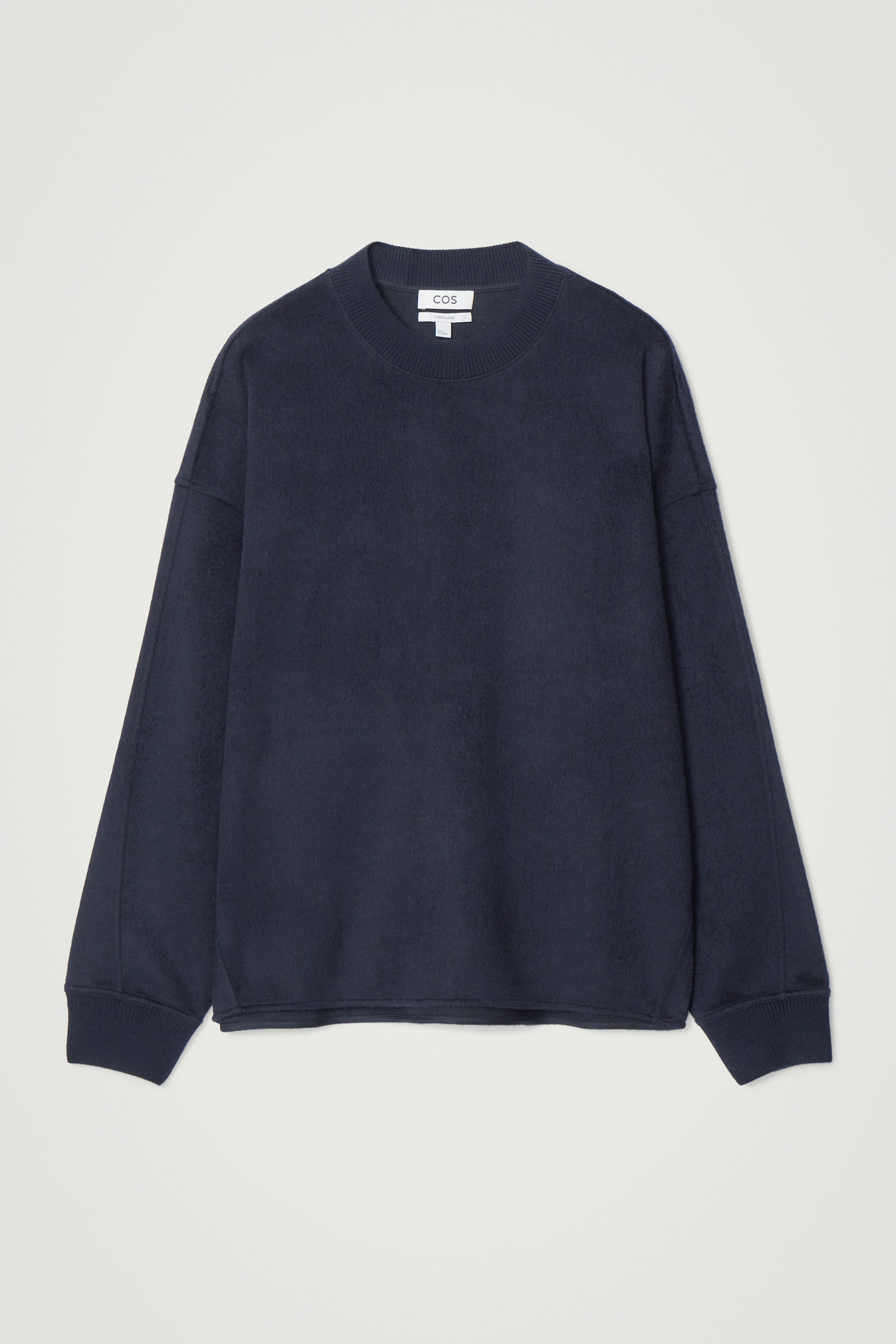 OVERSIZED MERINO-WOOL JERSEY JUMPER