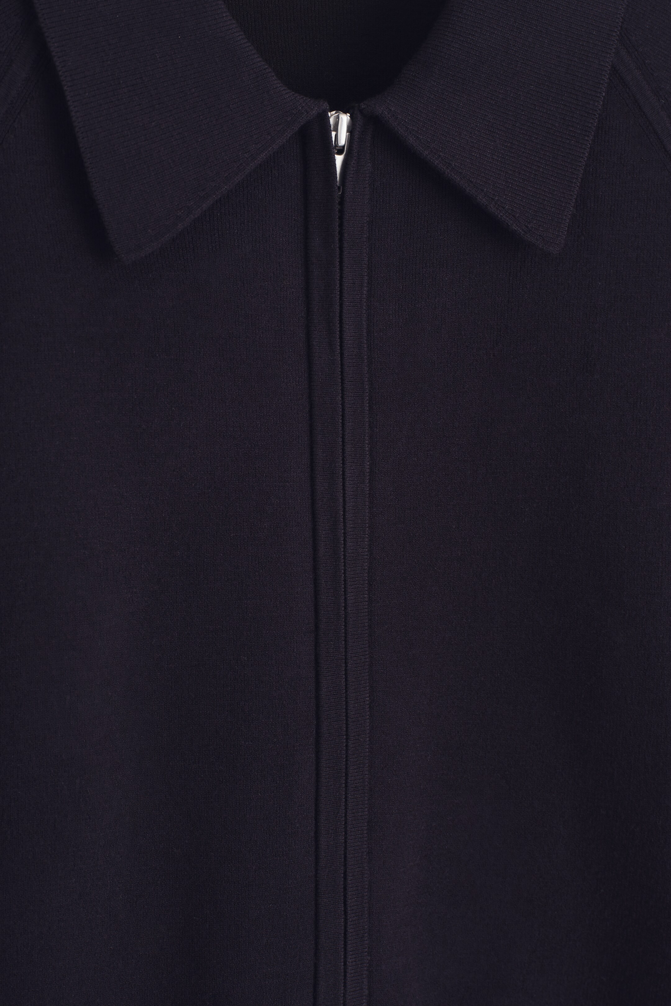 Agrandir l'image: VESTE EN MAILLE DOUBLE FACE - BLEU MARINE - FEMME | H&M BE 7
