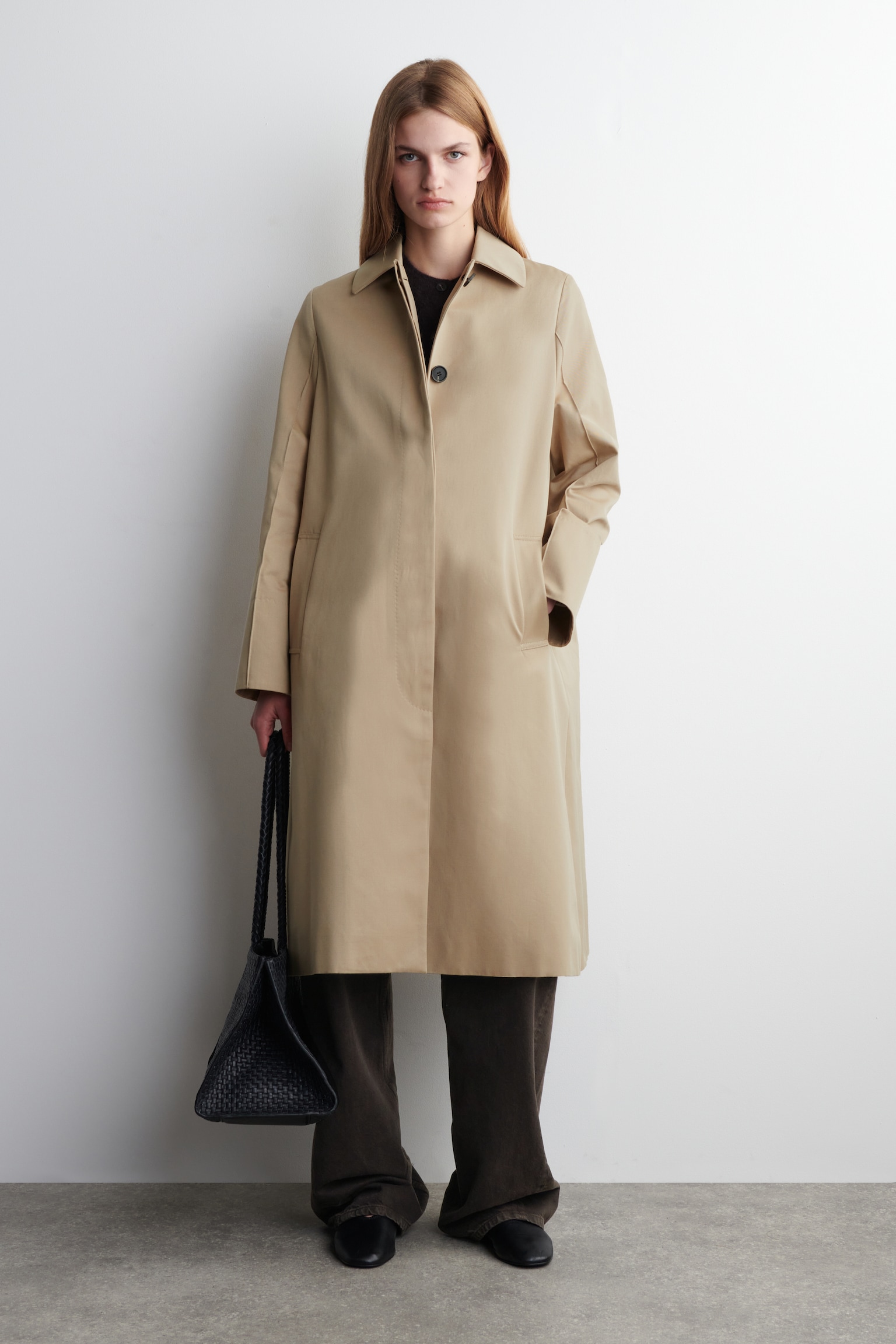 GABARDINA DE ALGODÓN - BEIGE - 8