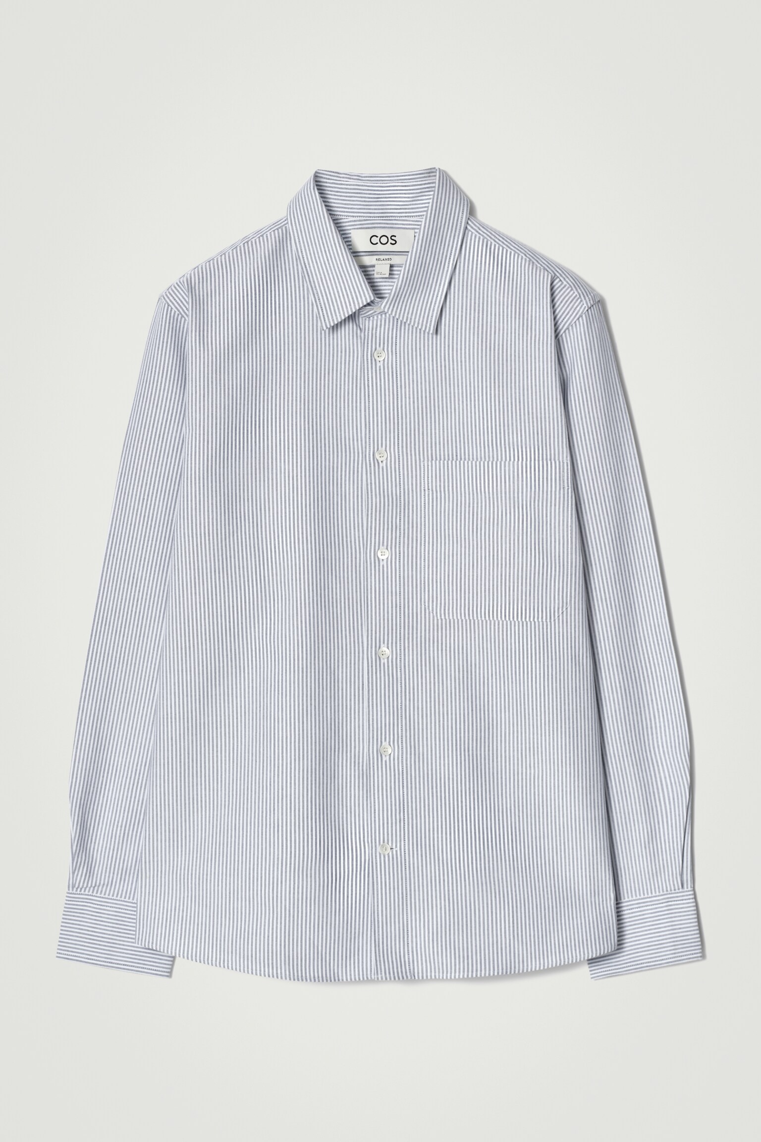 CHEMISE OXFORD DÉCONTRACTÉE - BLEU / BLANC / RAYURES/BLANC/BLEU CIEL - 2