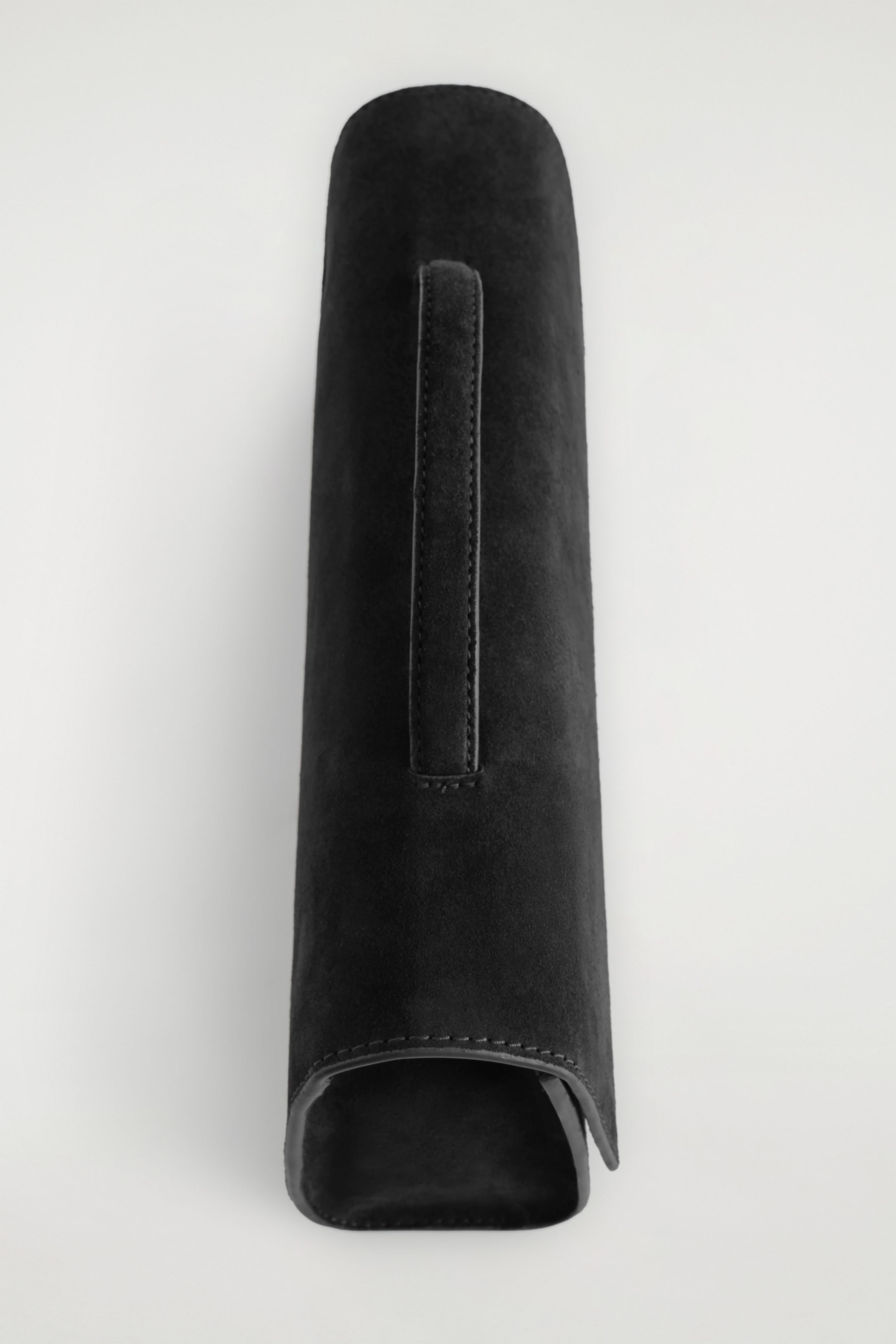 POCHETTE GALLERY IN PELLE SCAMOSCIATA