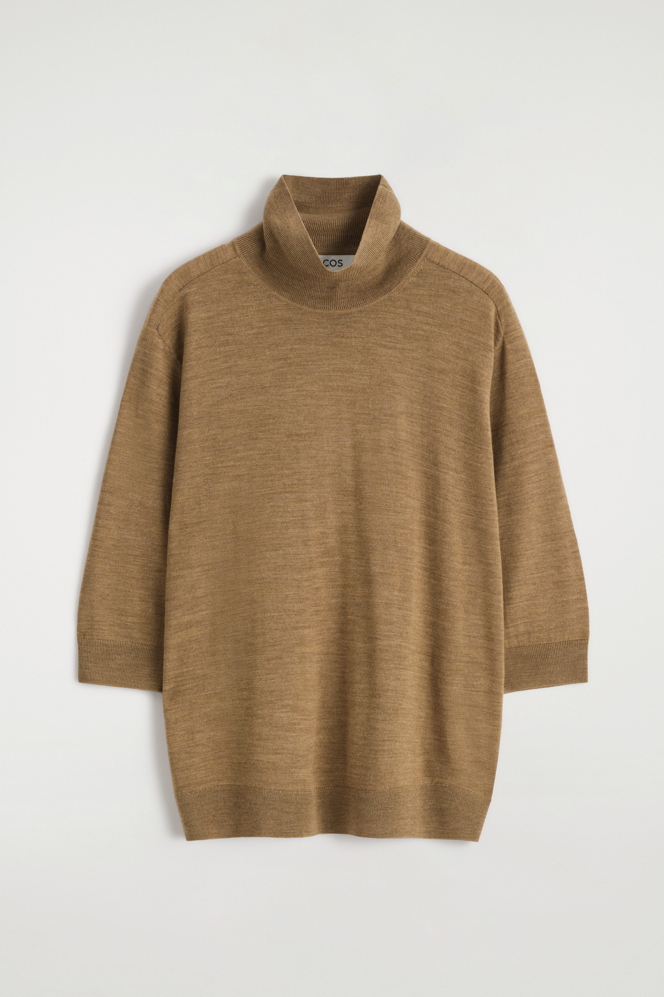 Merino Wool Roll-neck Sweater