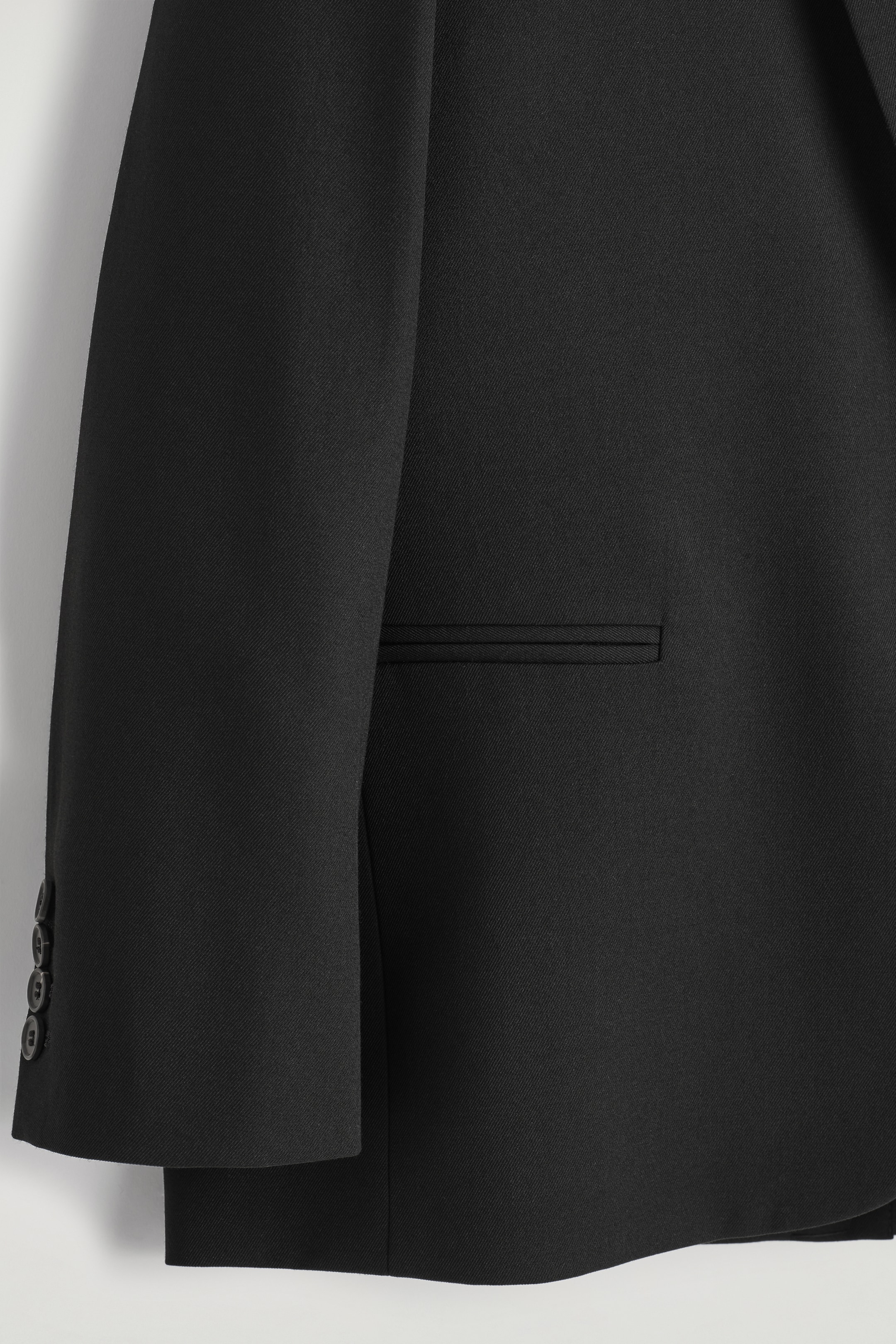 Agrandir l'image: BLAZER EN LAINE MÉLANGÉE - NOIR - FEMME | H&M FR 7