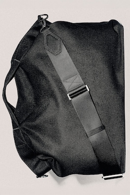 PURSUIT MESSENGER BAG - CANVAS — BLACK 4