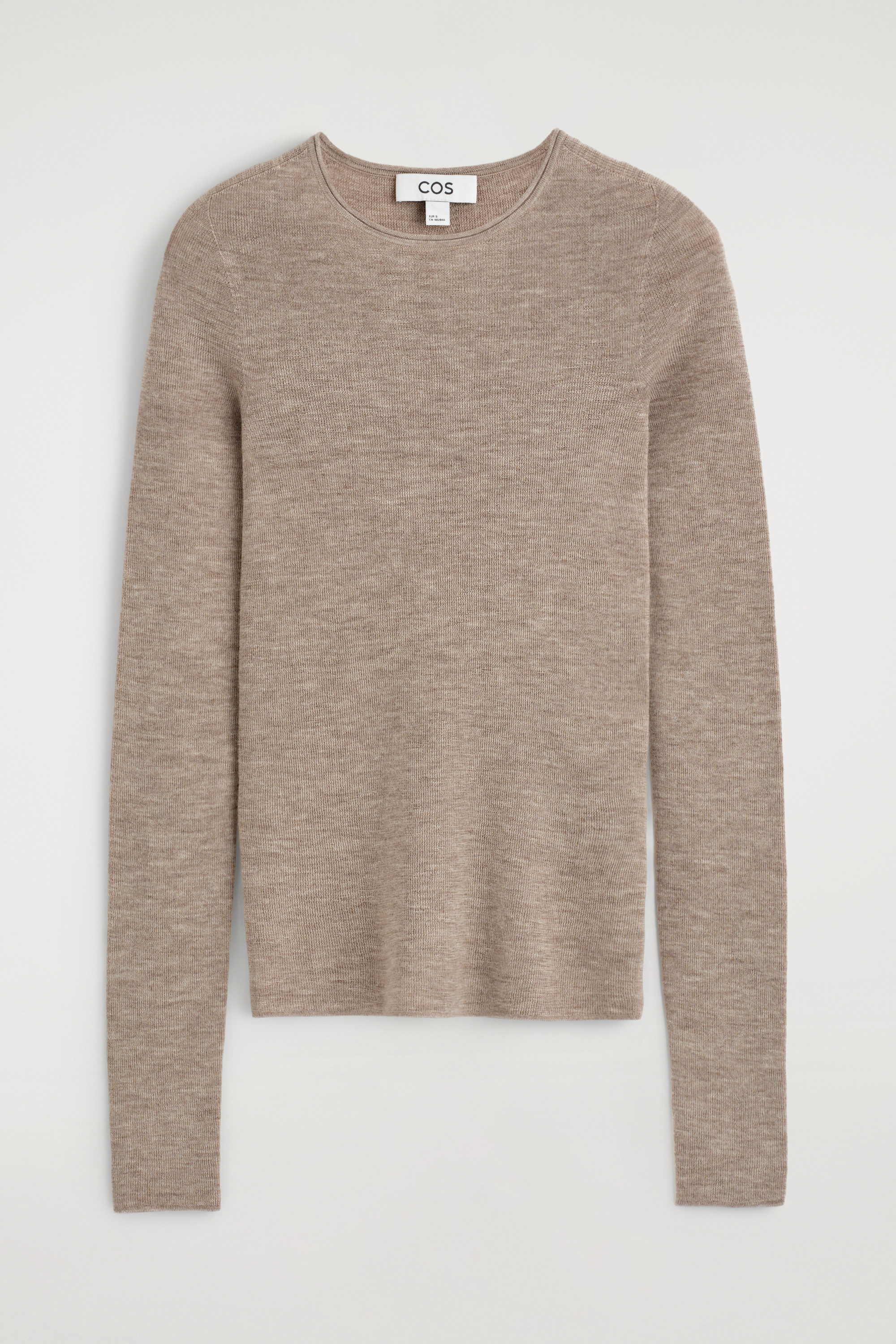 SEAMLESS MERINO WOOL LONG-SLEEVED TOP - thumbnail 4