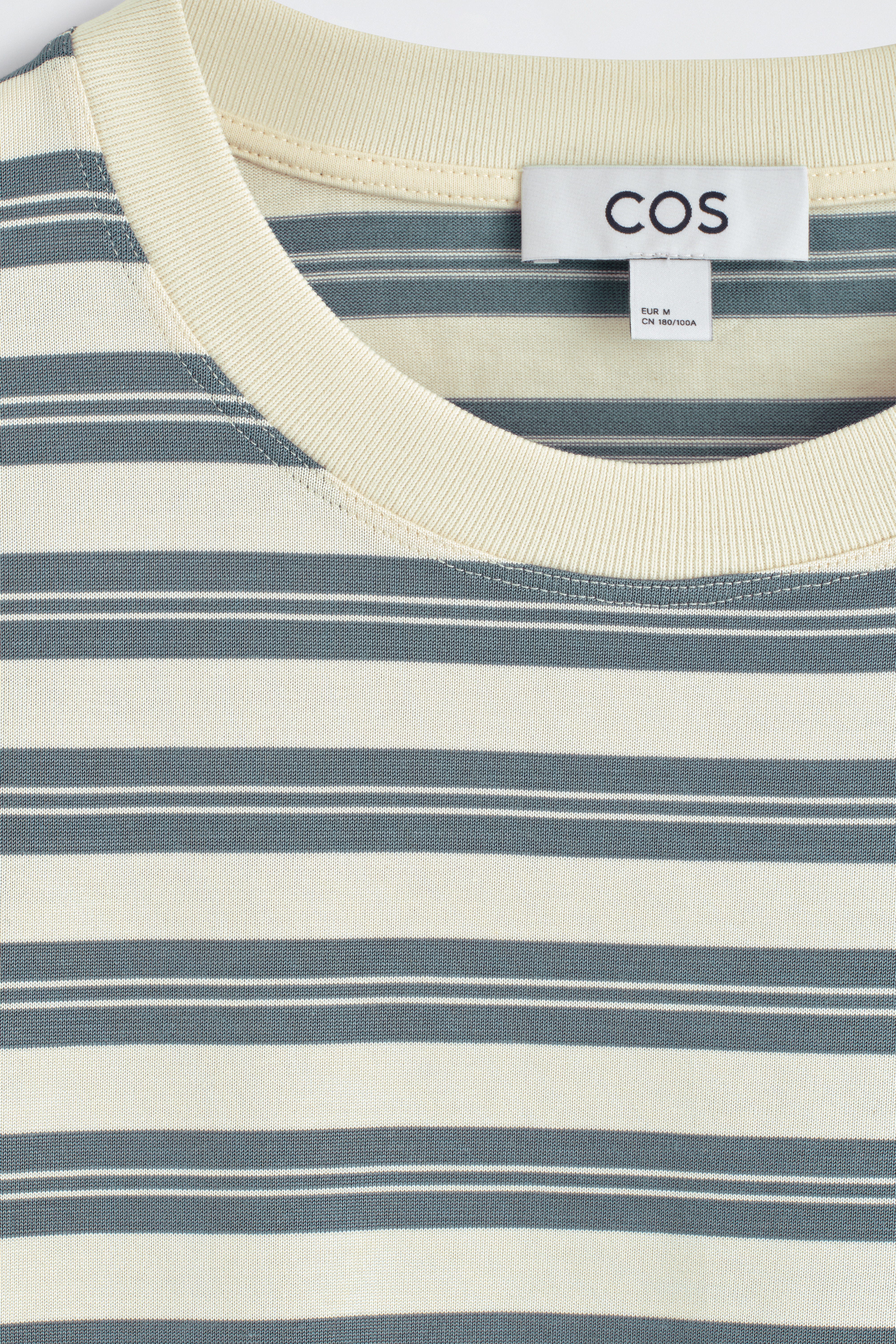 OVERSIZED STRIPED COTTON T-SHIRT