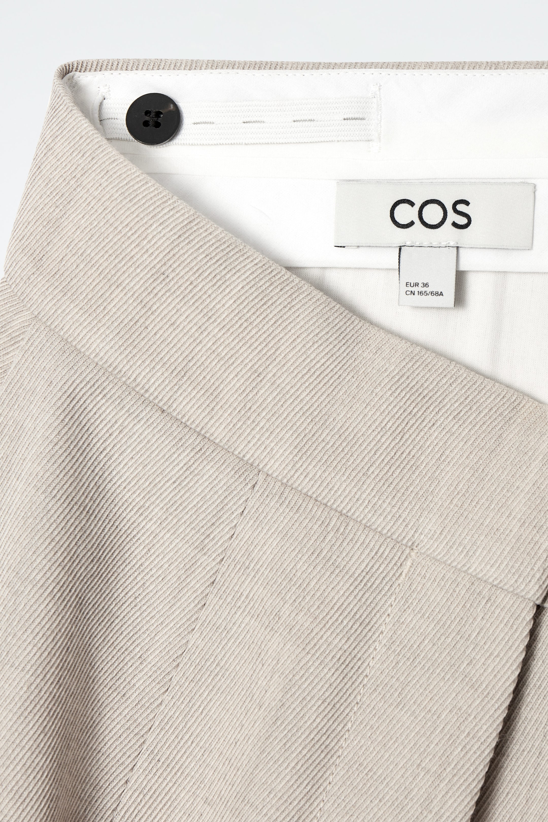 RELAXED WOOL-BLEND WIDE-LEG PANTS