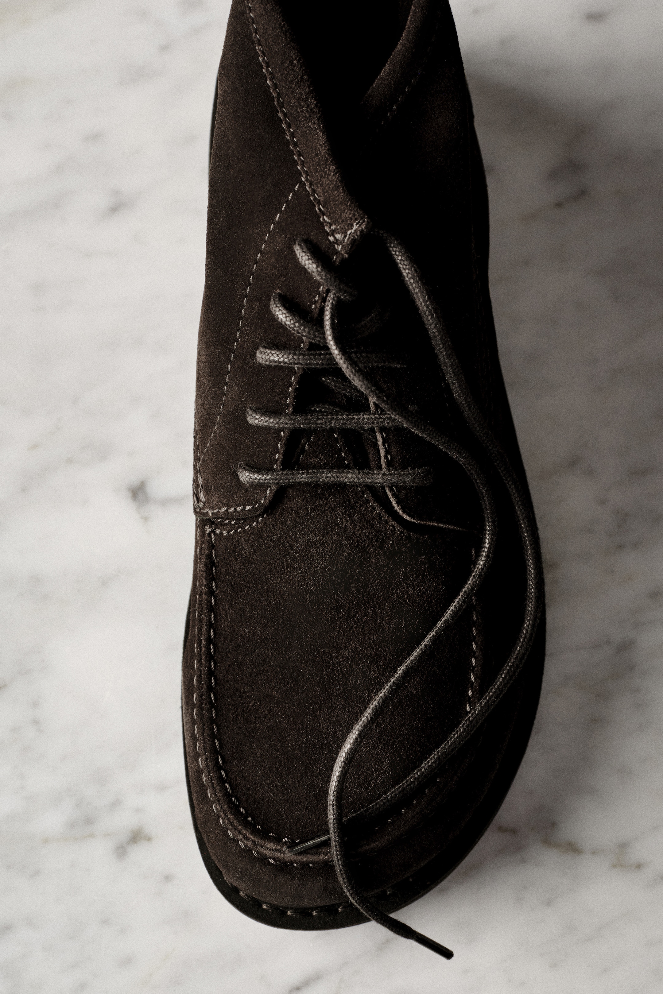 Größeres Bild anzeigen: DESERT BOOTS AUS VELOURSLEDER - SCHWARZ - Men | H&M AT 5