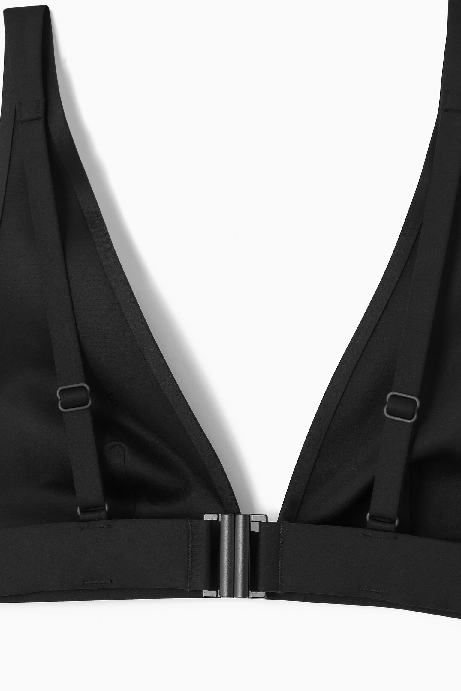 HAUT DE BIKINI EN NÉOPRÈNE - NOIR/JAUNE PÂLE/TURQUOISE FONCÉ - 3