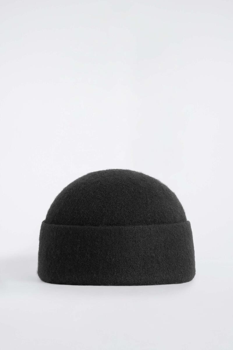 Felted Wool Beanie