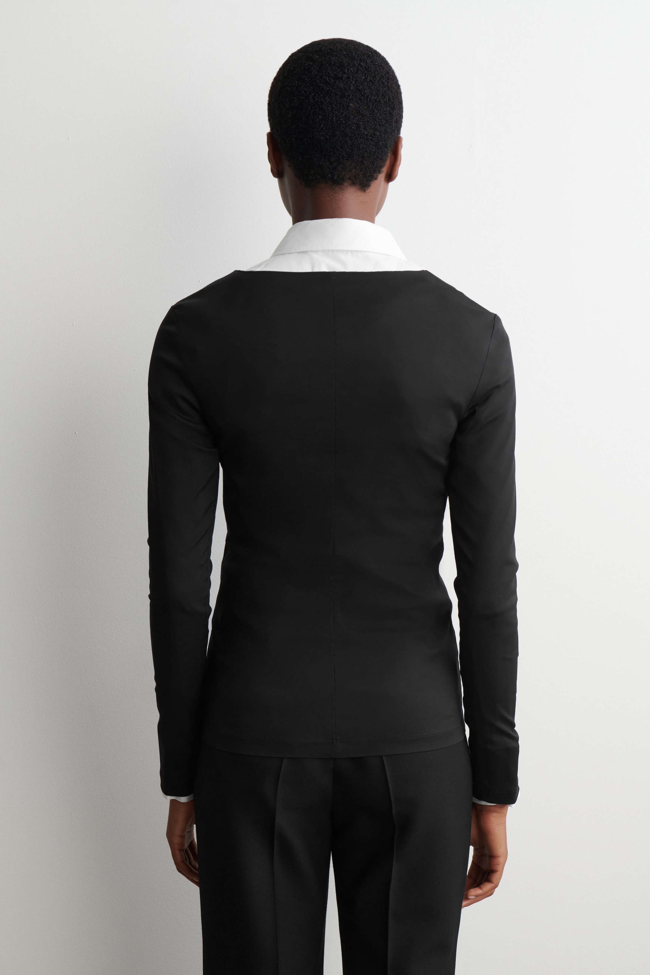 COTTON LONG-SLEEVED TOP