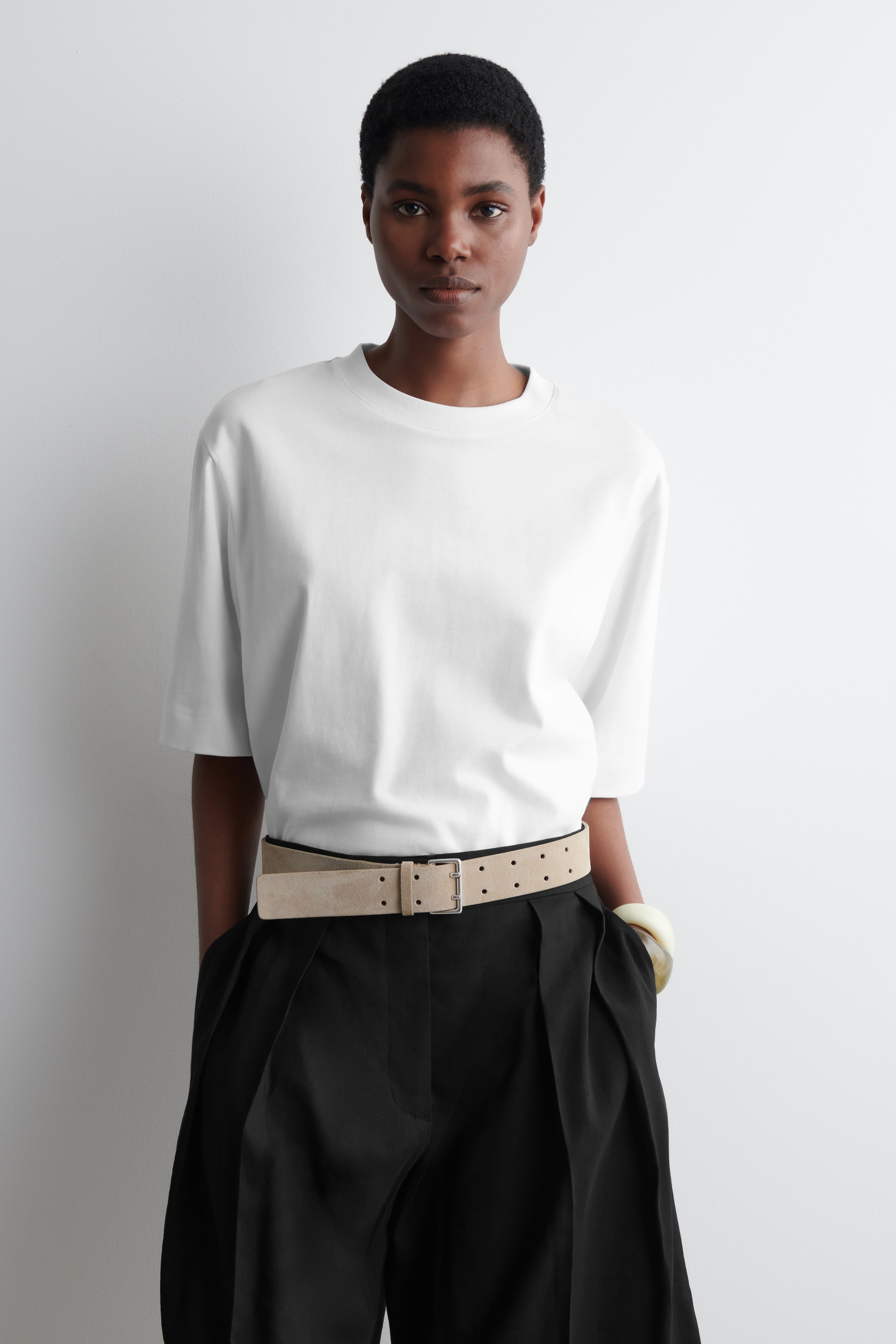 Ingrandisci l'immagine: OVERSIZED T-SHIRT - WHITE - DONNA | H&M CH 1