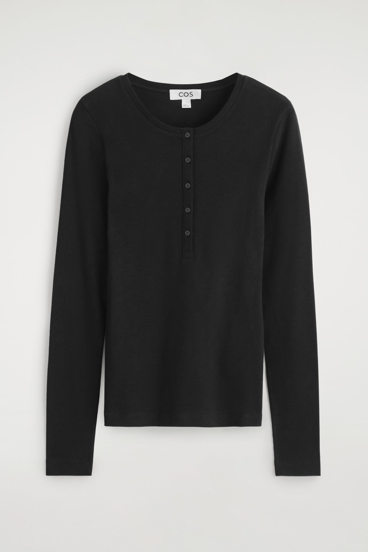 Stedman Sharon Henley Long Sleeve T-shirt a manica lunga con bottoni da donna