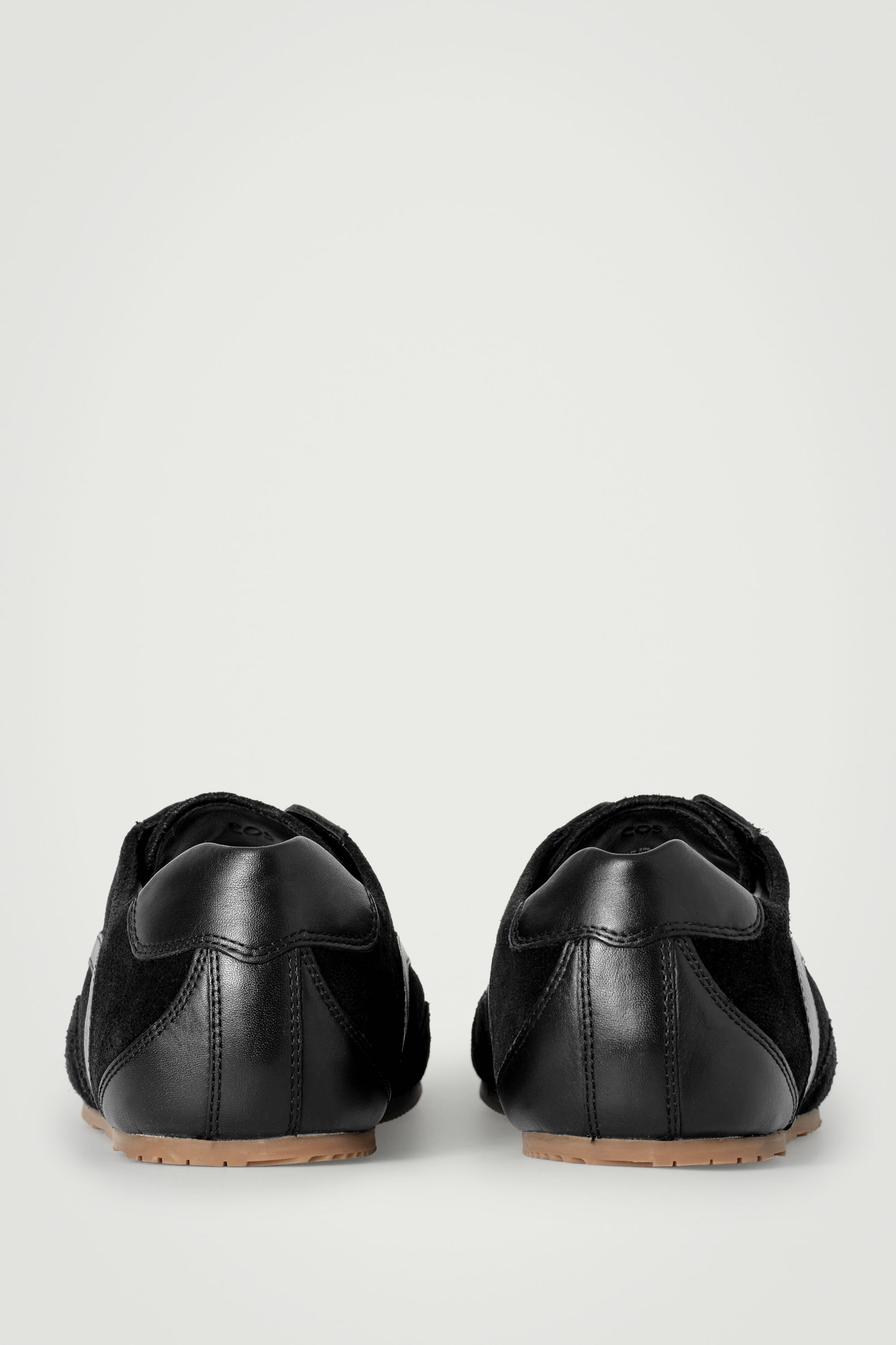 MINIMAL SUEDE TRAINERS