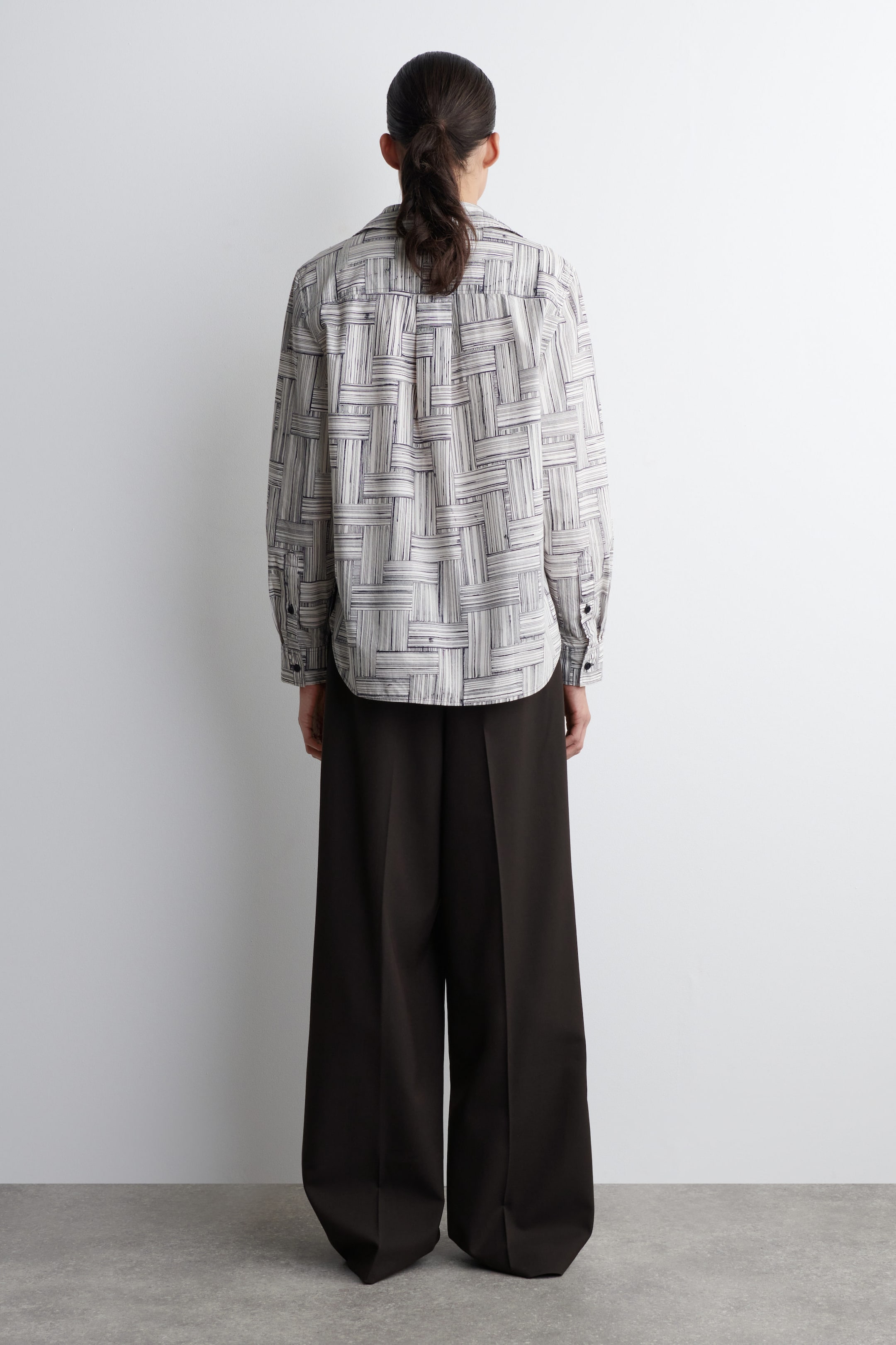 PRINTED COTTON SHIRT