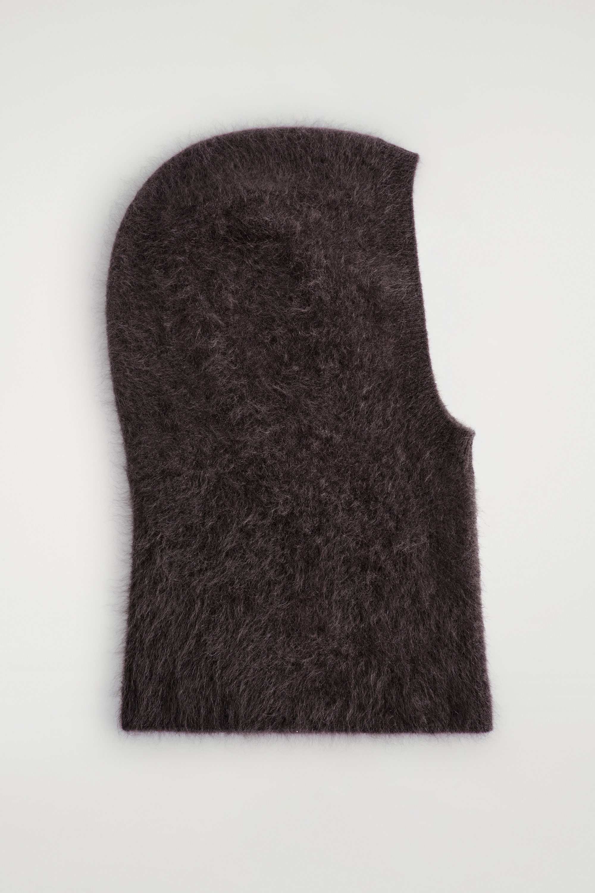 BRUSHED-CASHMERE FINGERLESS GLOVES - TERRACOTTA | COS