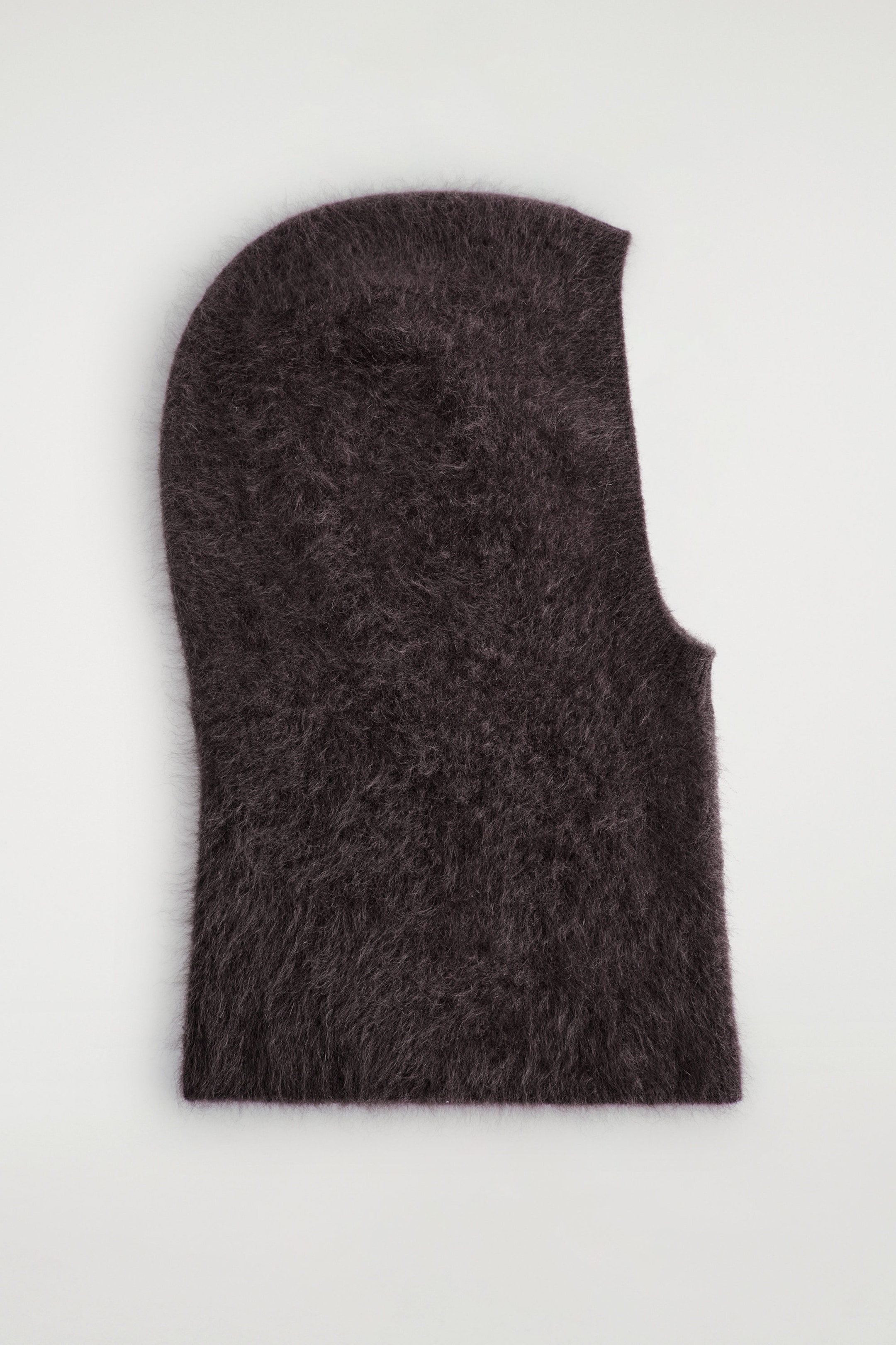 BRUSHED-CASHMERE HOOD