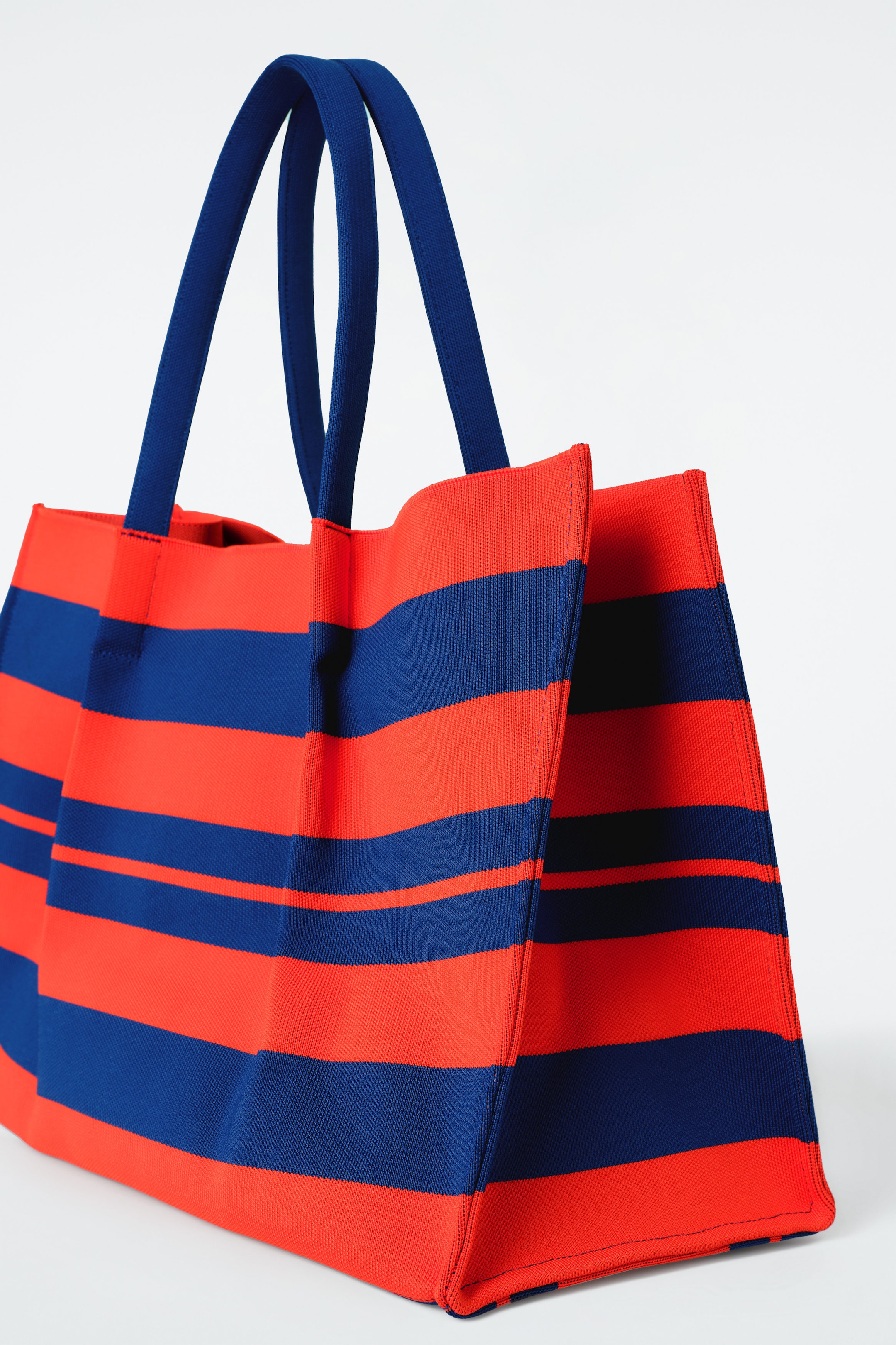 STRIPED MARKET TOTE BAG