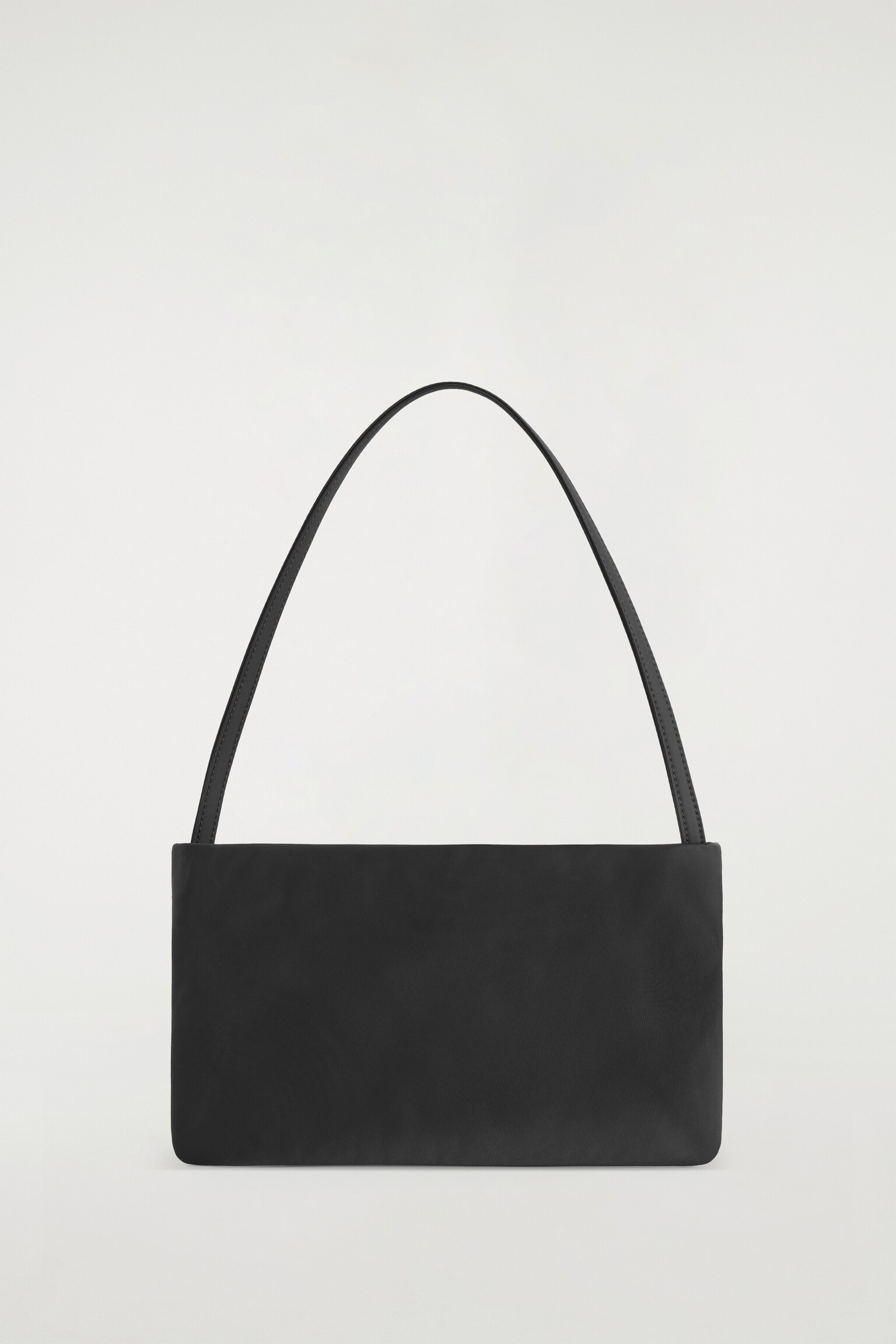 ARCHIVE SHOULDER BAG - NYLON - BLACK/DARK BROWN - 2