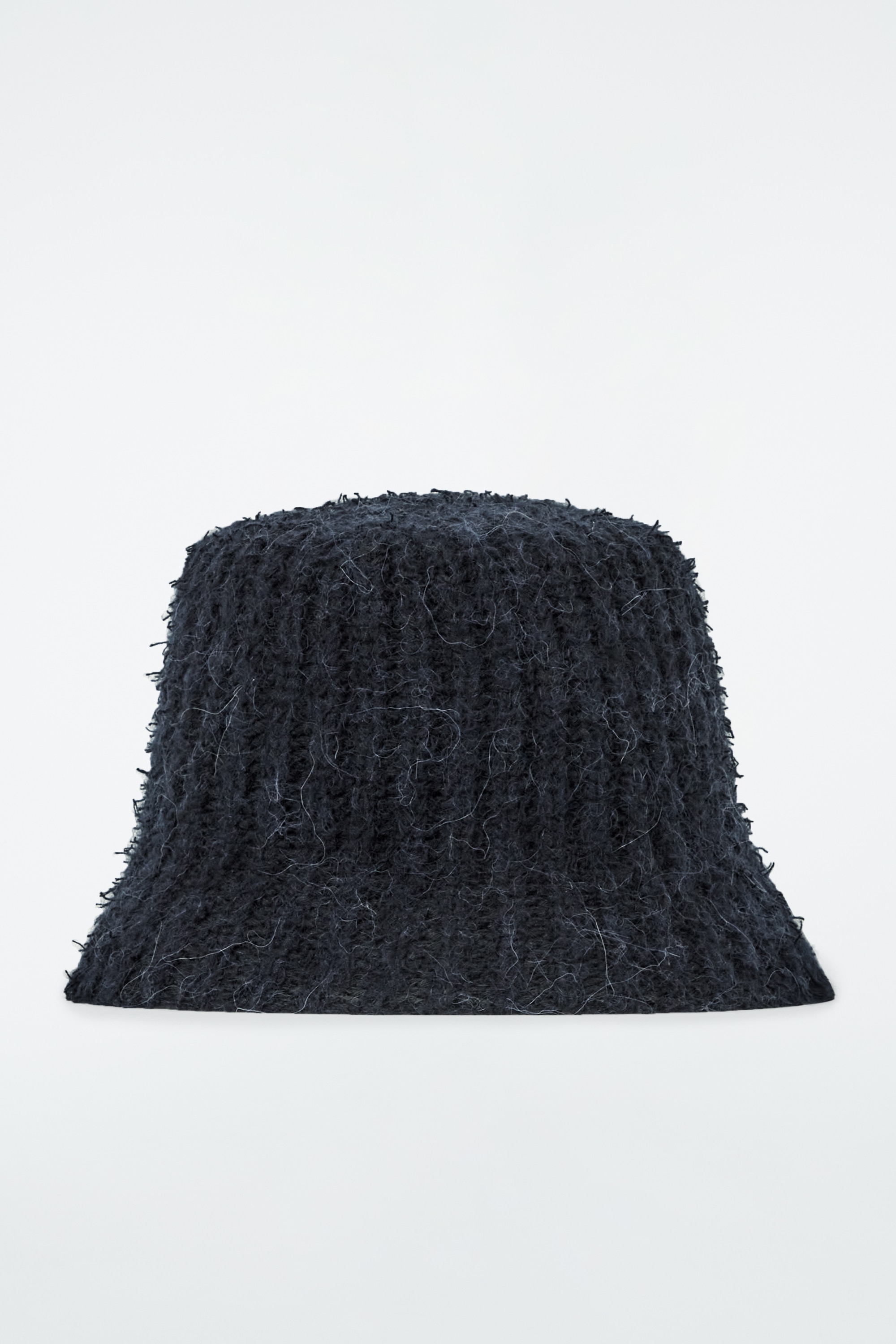 TEXTURED BUCKET HAT - INDIGO